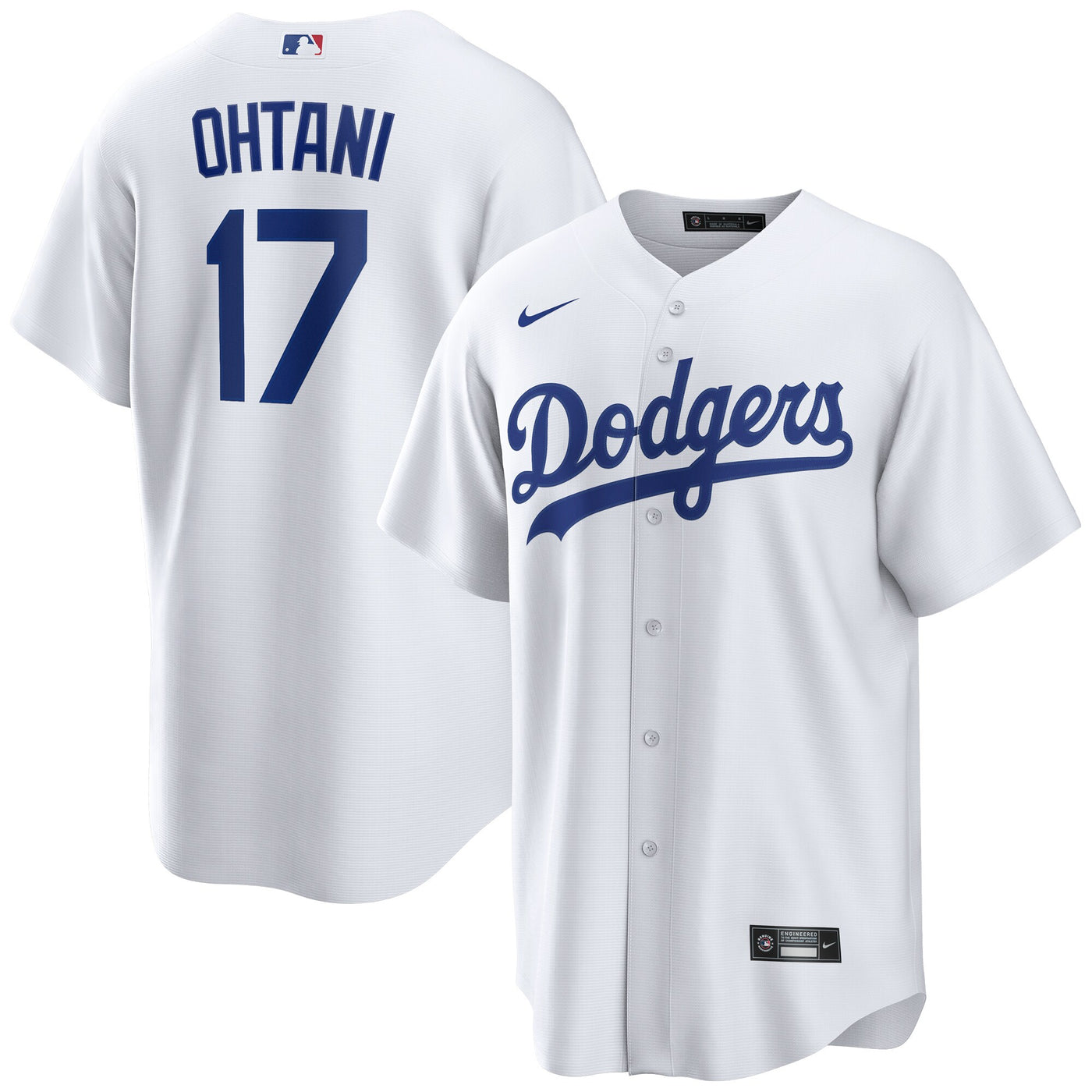 Los Angeles Dodgers Shohei Ohtani Nike White Home Replica Player Jersey