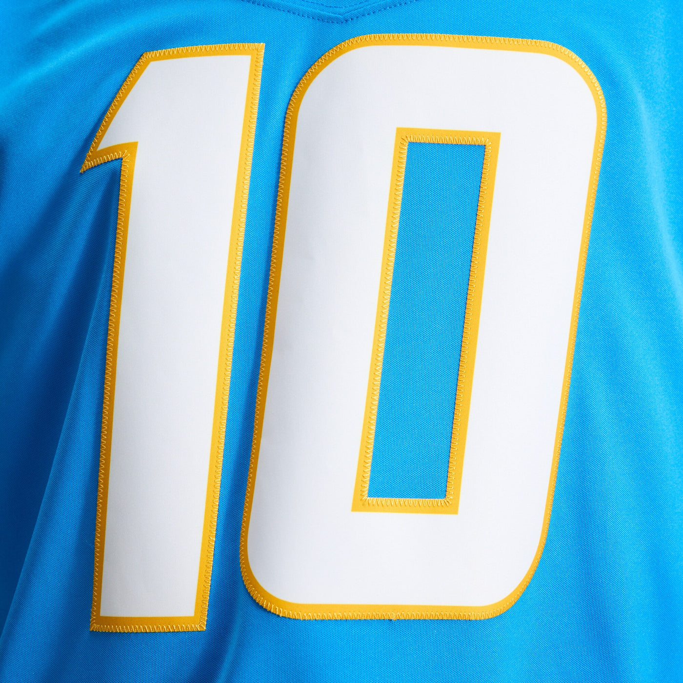Los Angeles Chargers Justin Herbert Nike Powder Blue Team Vapor F.U.S.E. Stitched Limited Jersey