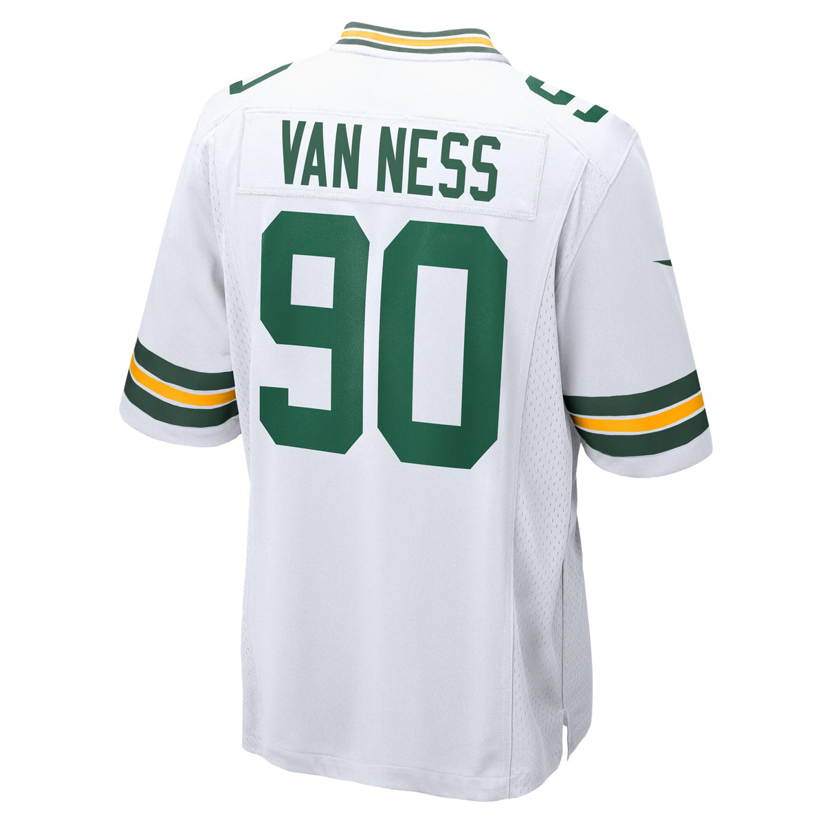 Green Bay Packers Lukas Van Ness White Game Jersey