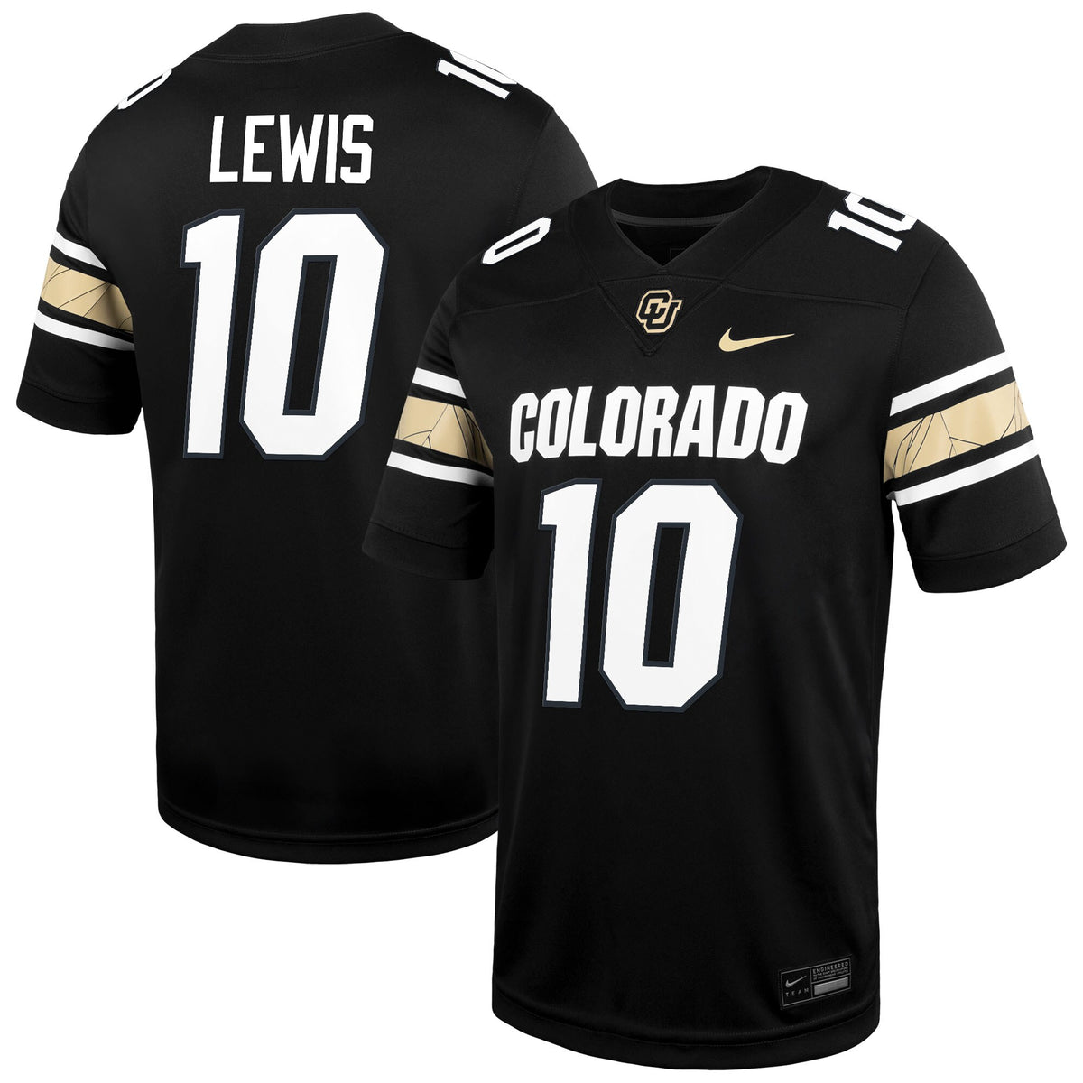 Julian Lewis Colorado Buffaloes Alternate Game Jersey - Black