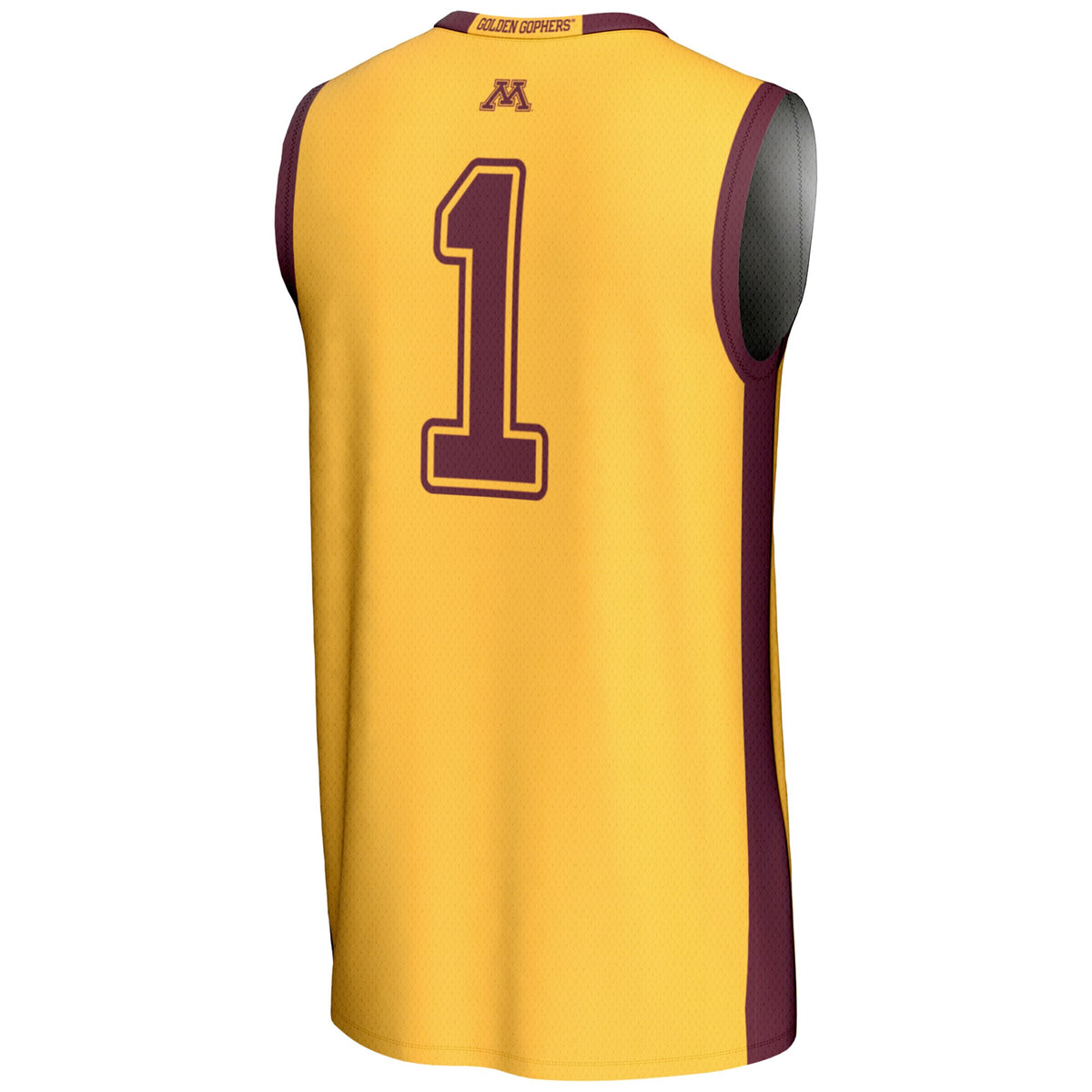 #1 Minnesota Golden Gophers GameDay Greats Lightweight Basketball Jersey - Gold