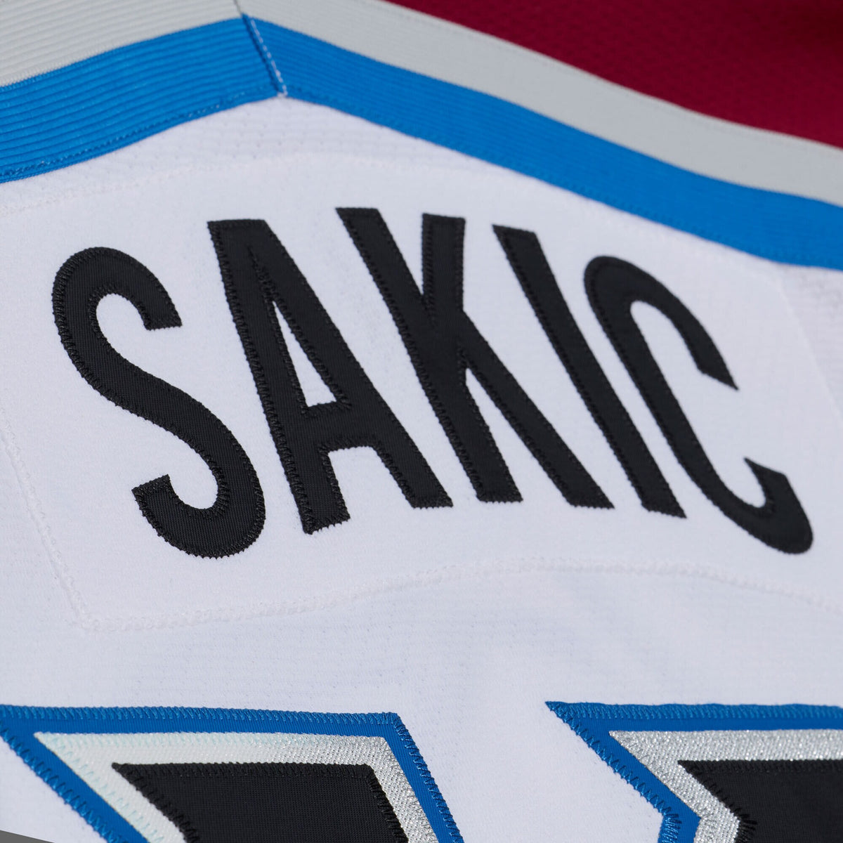 Colorado Avalanche Joe Sakic Mitchell & Ness White 1995 Power Play Jersey