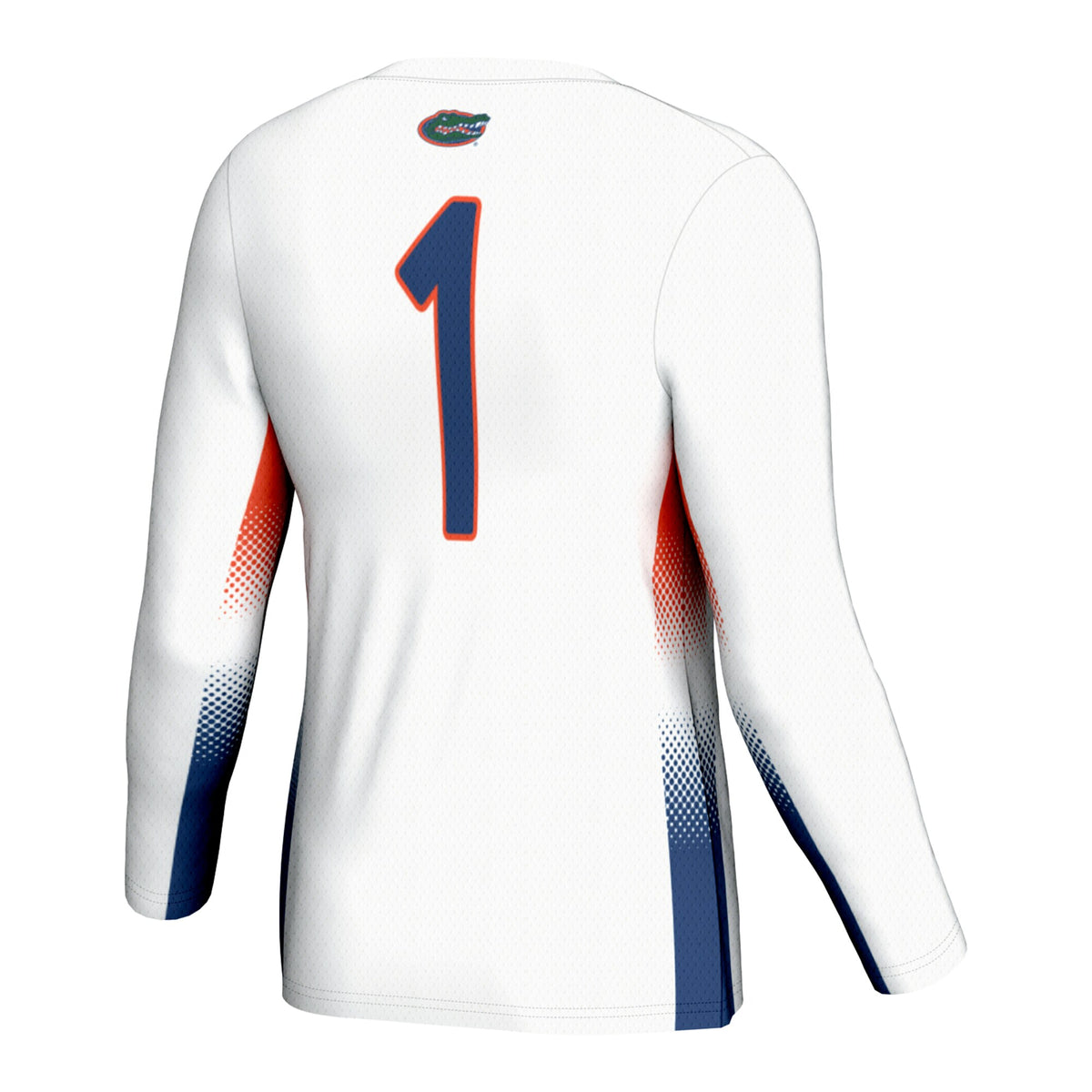 #1 Florida Gators GameDay Greats Lightweight Volleyball Jersey - White