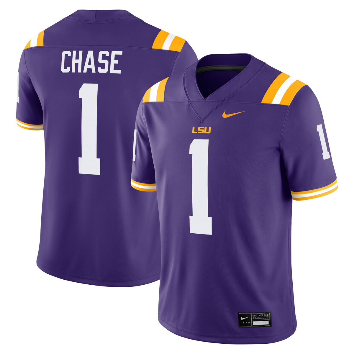 Ja'Marr Chase LSU Tigers Alumni Game Jersey - Purple