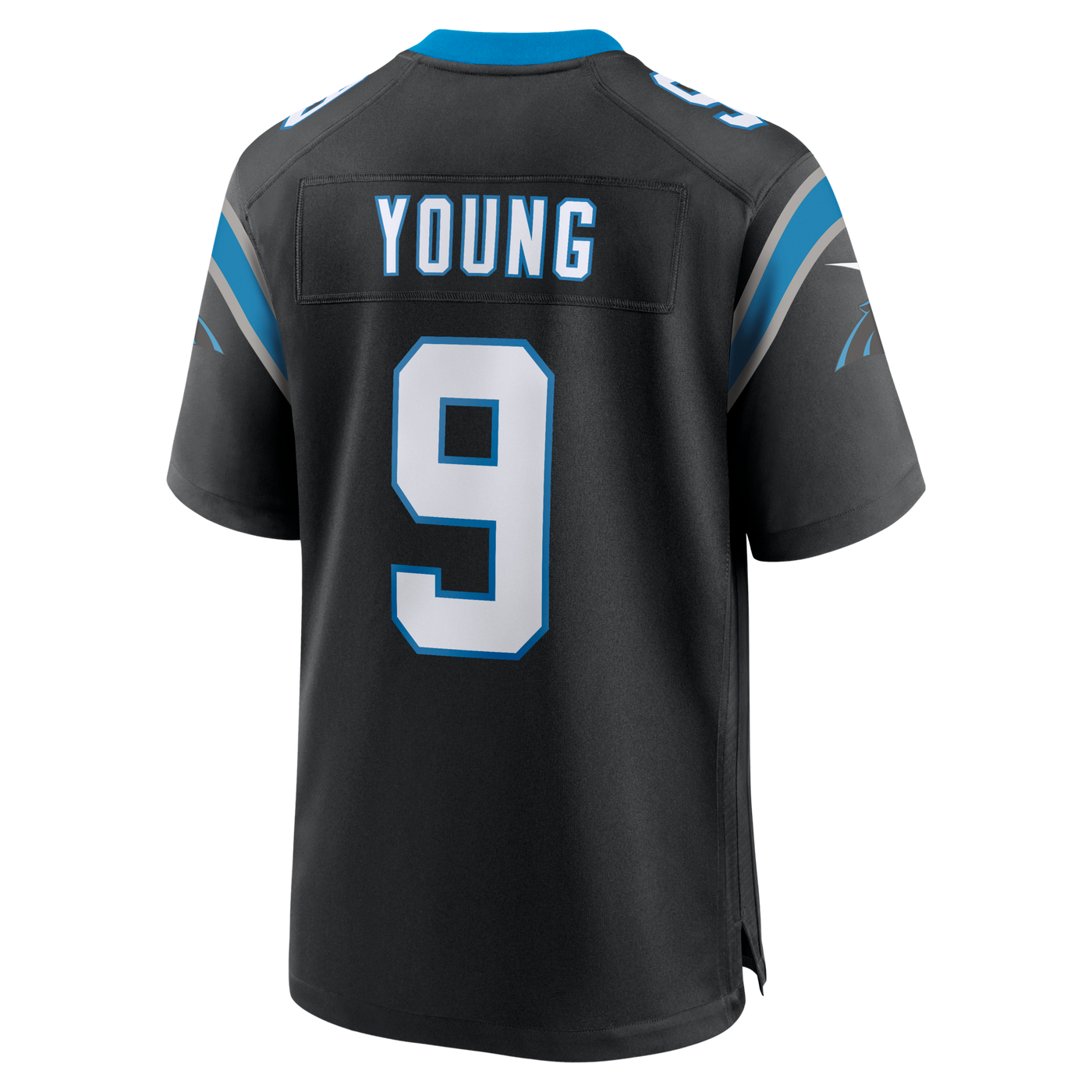 Carolina Panthers Bryce Young Nike Black Team Game Jersey