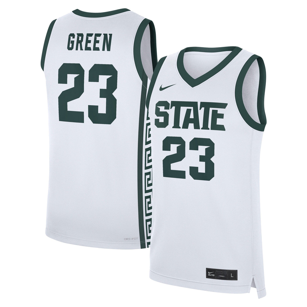 Draymond Green Michigan State Spartans Performance Replica Basketball Jersey - White