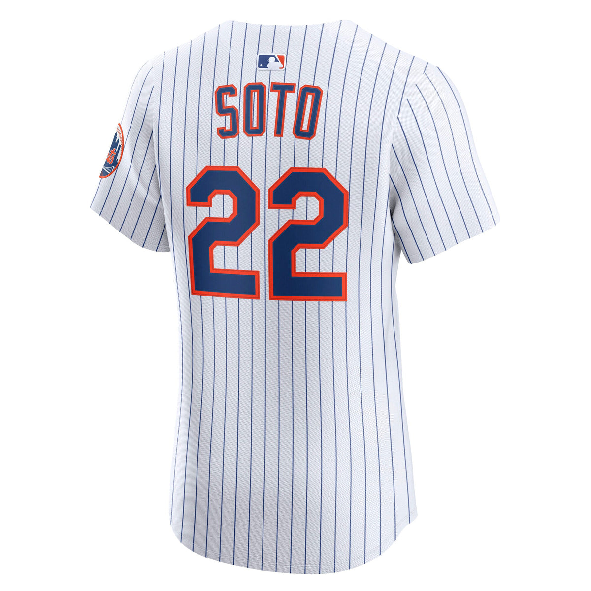 New York Mets Juan Soto White Home Elite Jersey