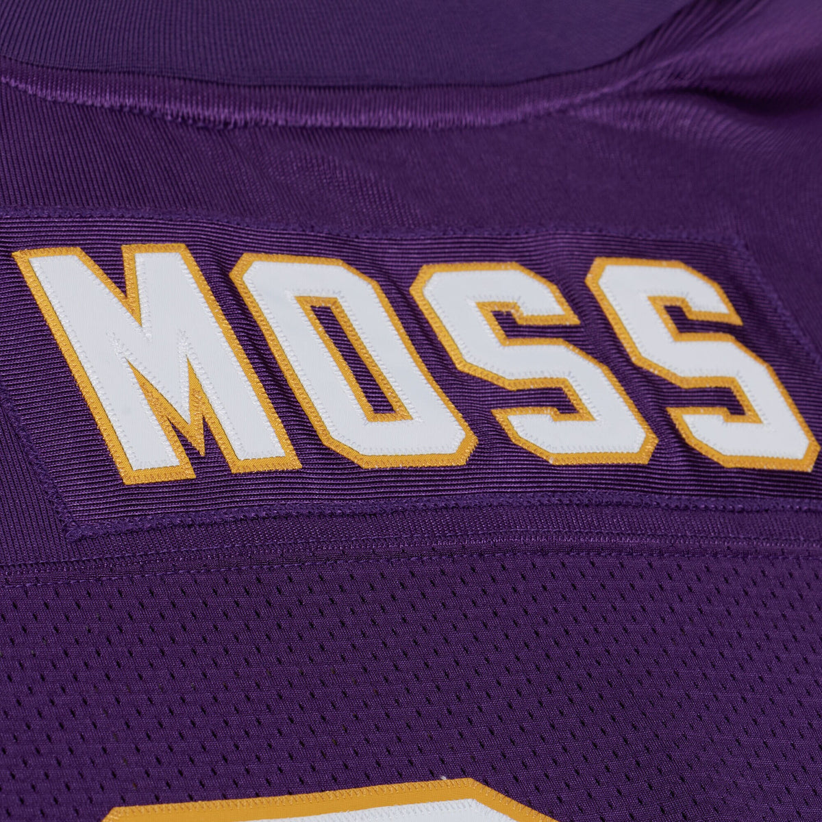 Minnesota Vikings Randy Moss Mitchell & Ness Purple 2001 Authentic Throwback Jersey