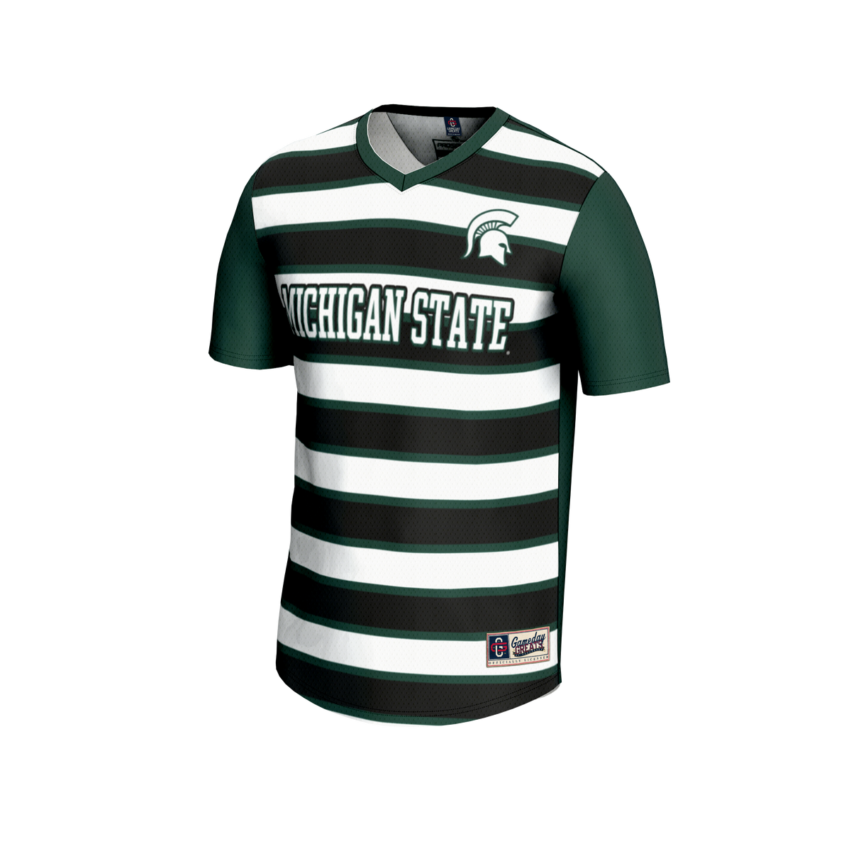 #1 Michigan State Spartans GameDay Greats Lightweight Soccer Fashion Jersey - Green