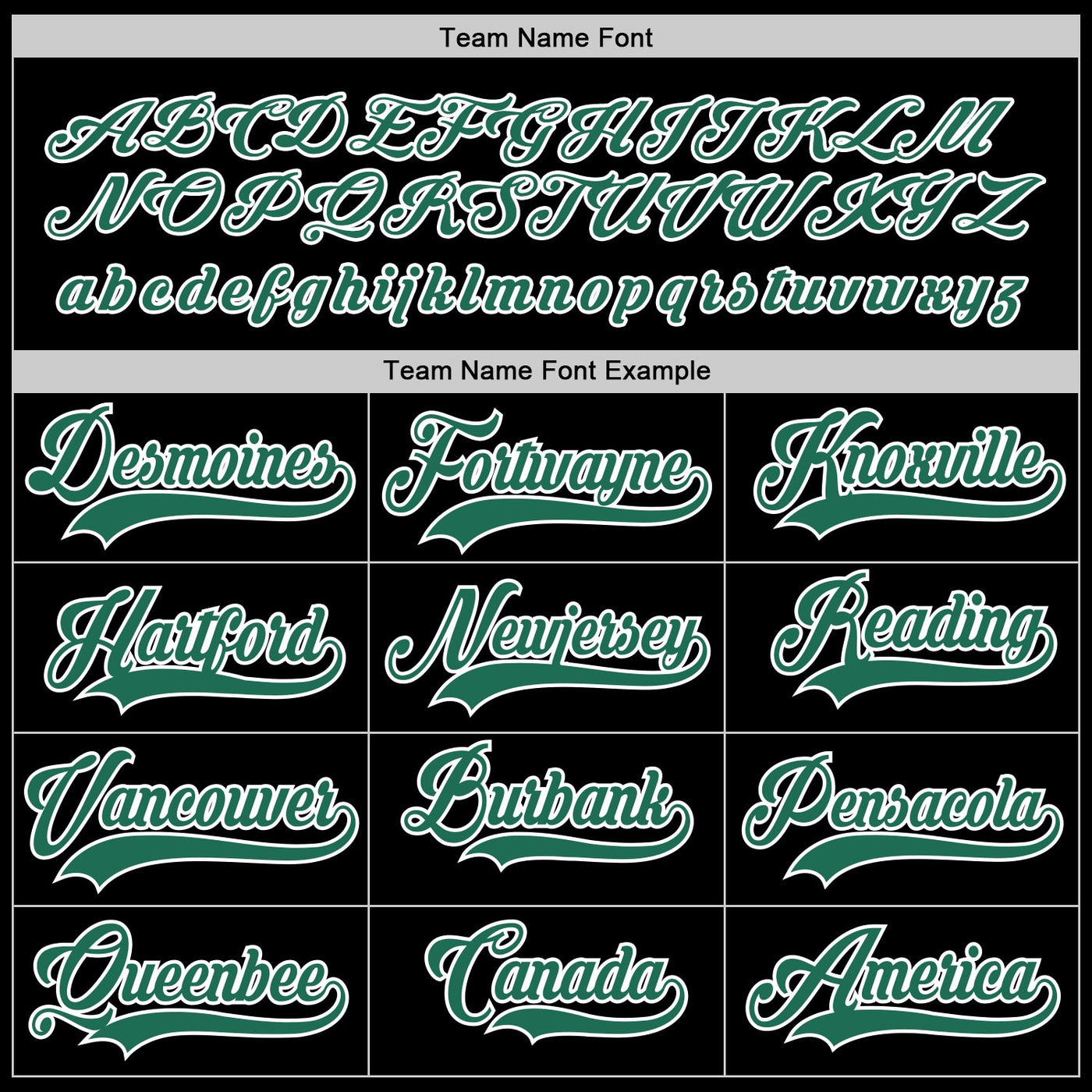 Custom Black Kelly Green-White Hockey Jersey