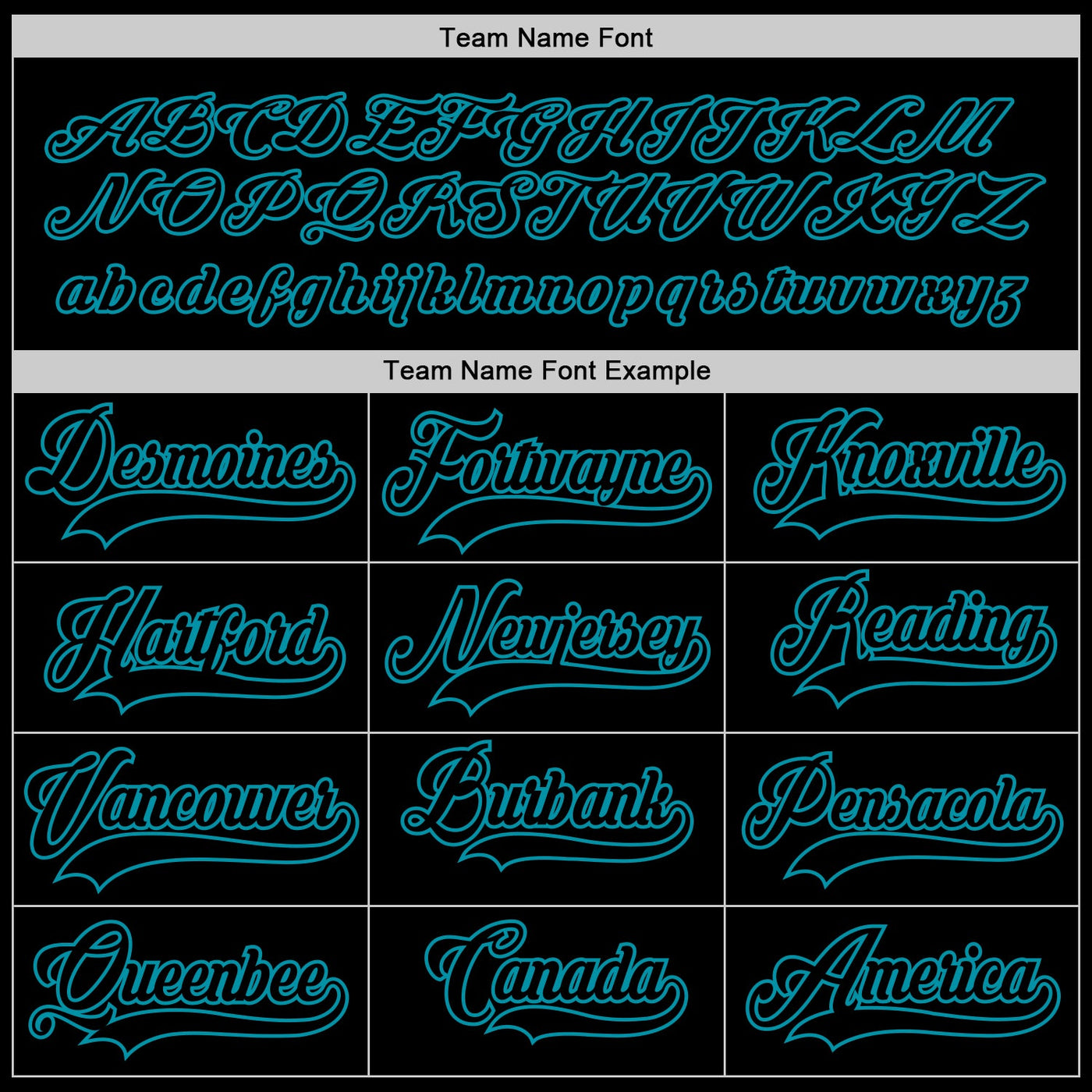 Custom Black Black-Teal Hockey Jersey