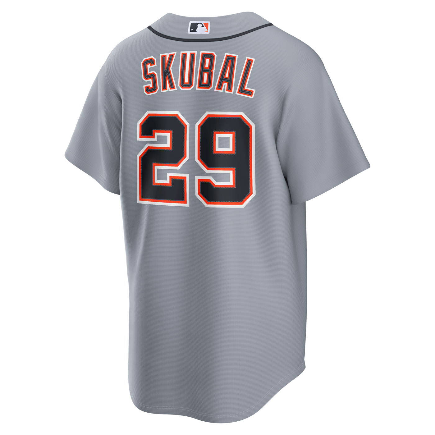 Detroit Tigers Tarik Skubal Nike Gray Road Replica Jersey