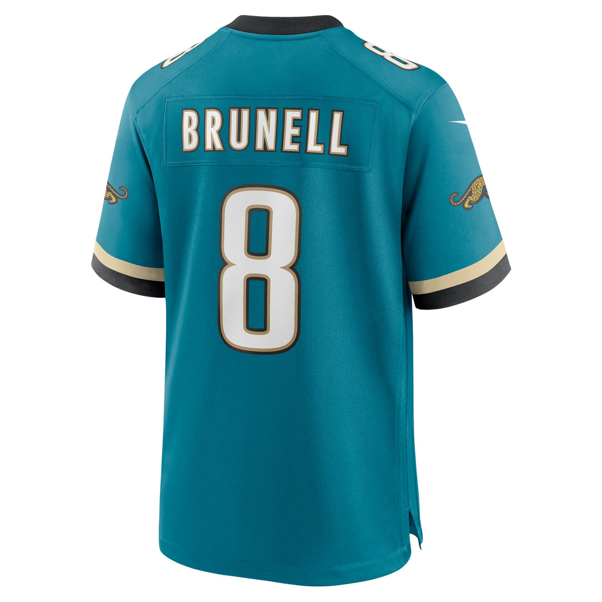 Jacksonville Jaguars Mark Brunell Teal Retired Player Alternate Game Jersey