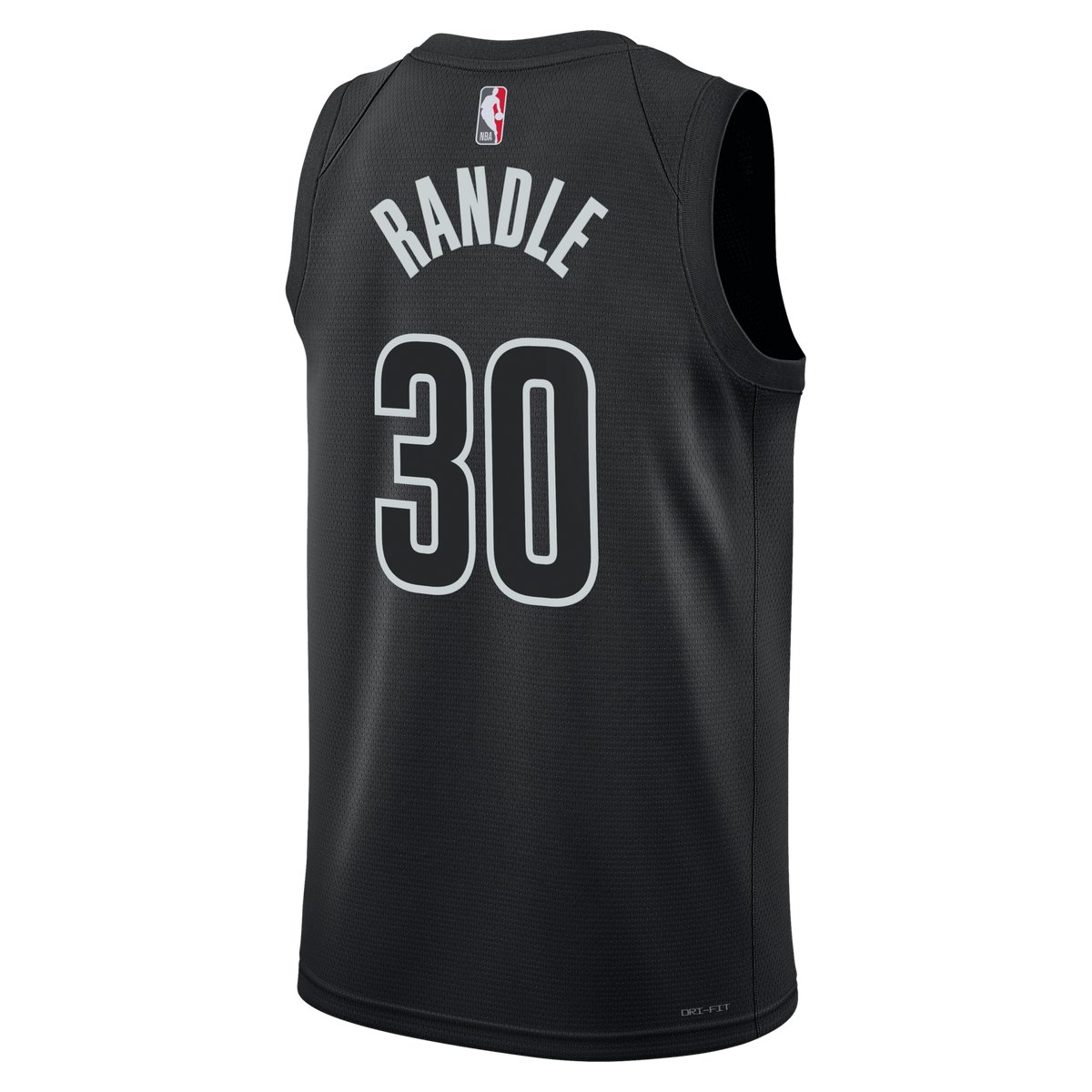 Brooklyn Nets Jordan Brand Statement Edition Swingman Jersey - Black - Julius Randle -