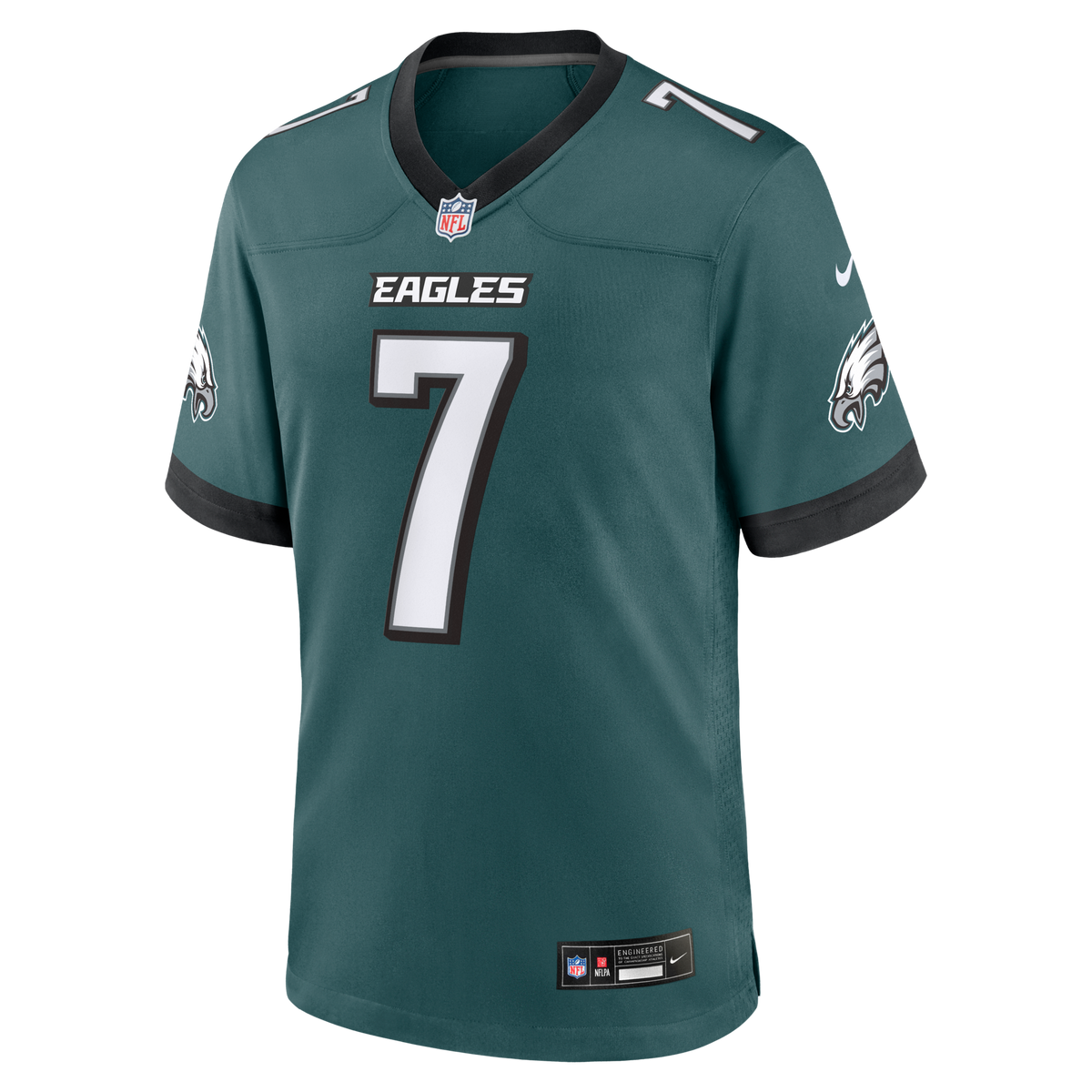 Philadelphia Eagles Kelee Ringo Midnight Green Team Game Jersey