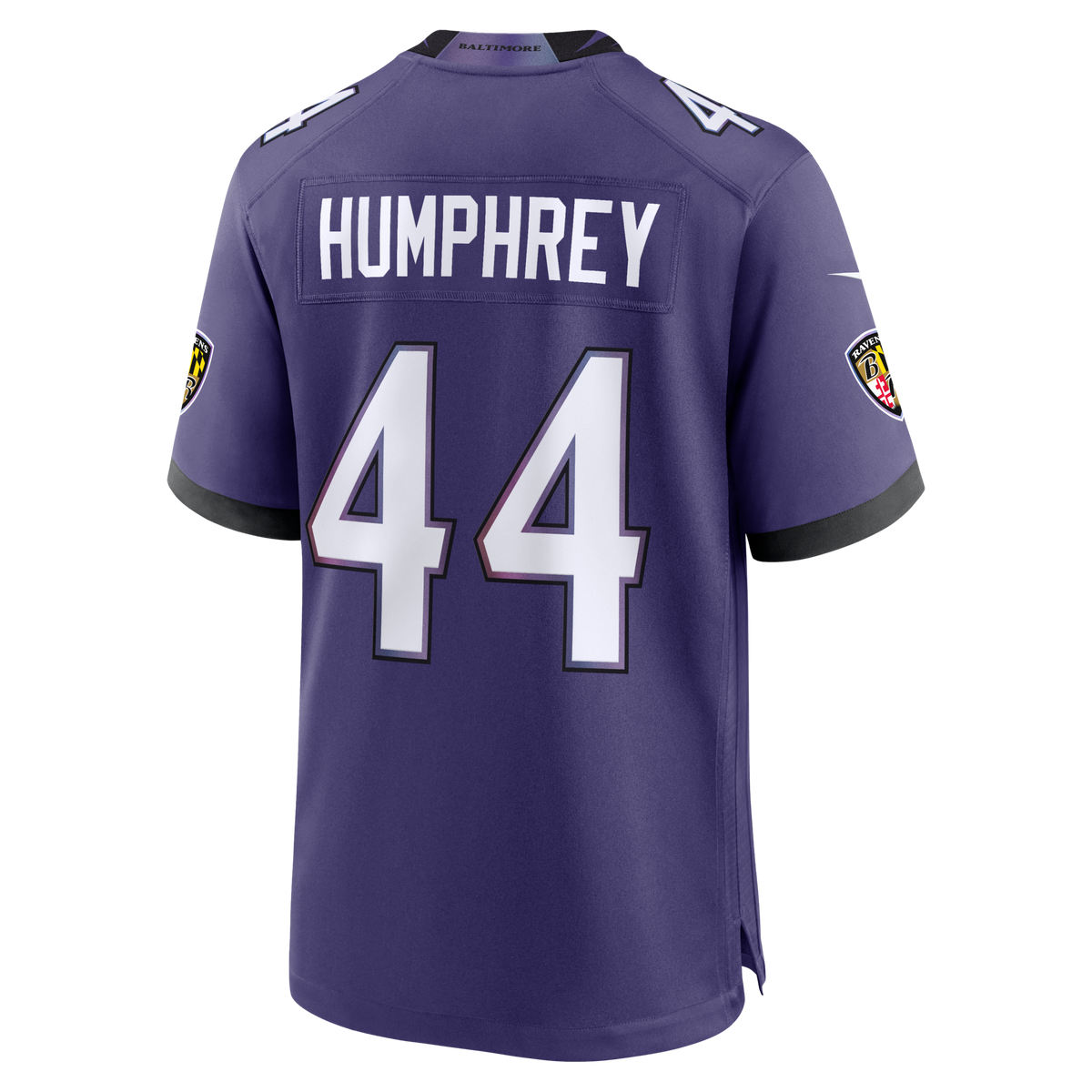 Baltimore Ravens Marlon Humphrey Purple Team Game Jersey