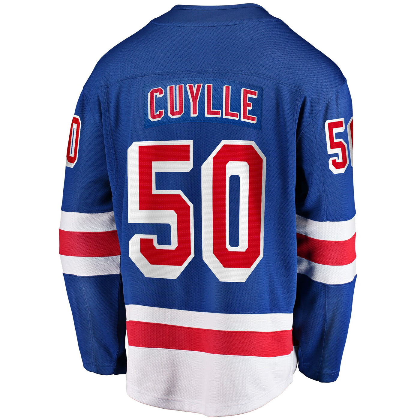 New York Rangers Will Cuylle Fanatics Blue Home Premier Breakaway Player Jersey