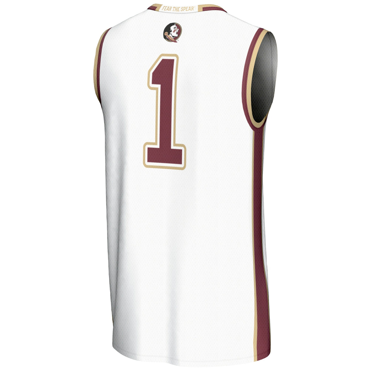 #1 Florida State Seminoles GameDay Greats Lightweight Basketball Jersey - White