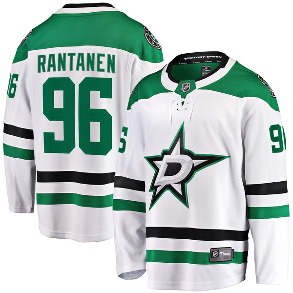 Dallas Stars Mikko Rantanen Fanatics White Away Breakaway Jersey