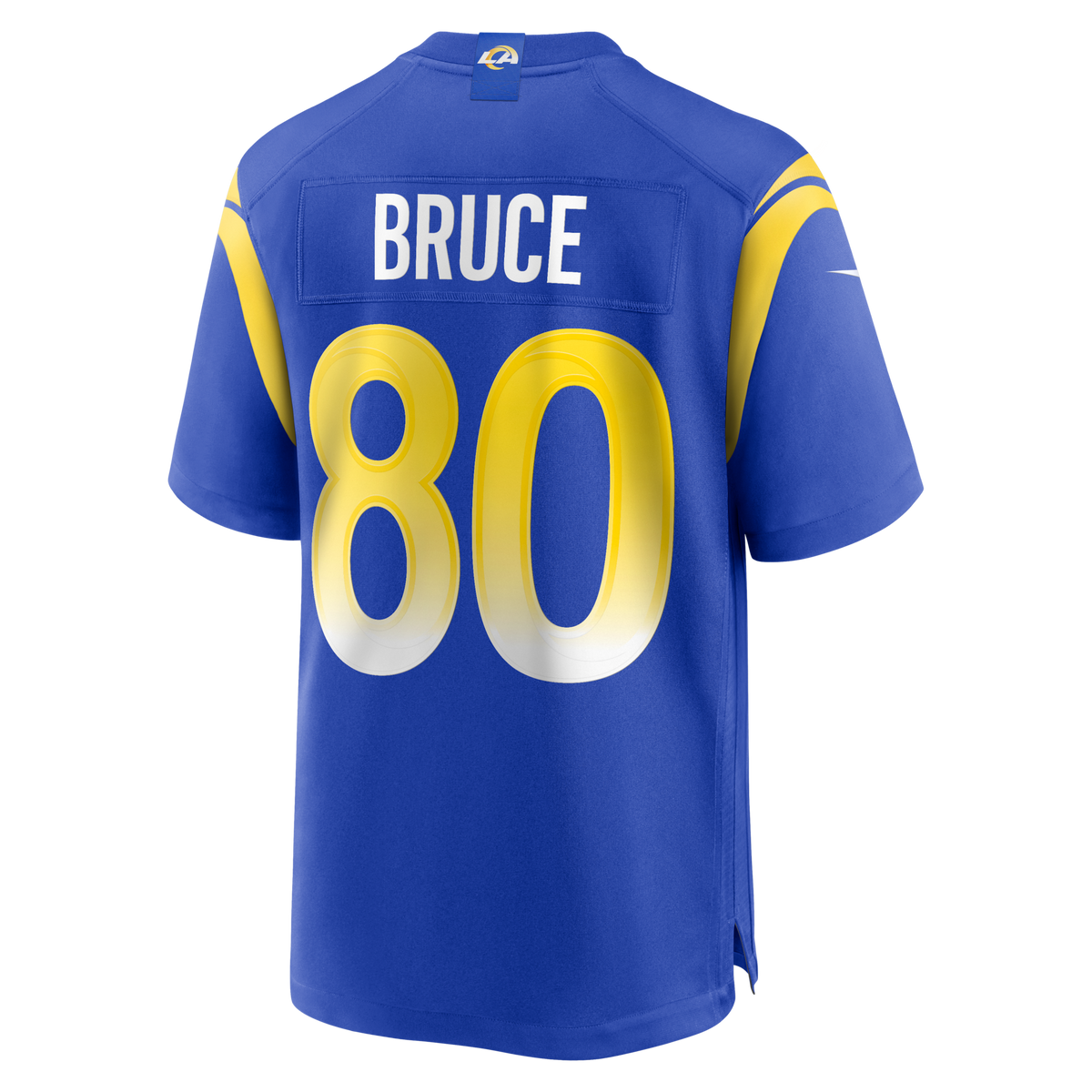 Los Angeles Rams Isaac Bruce Royal Game Retired Player Jersey