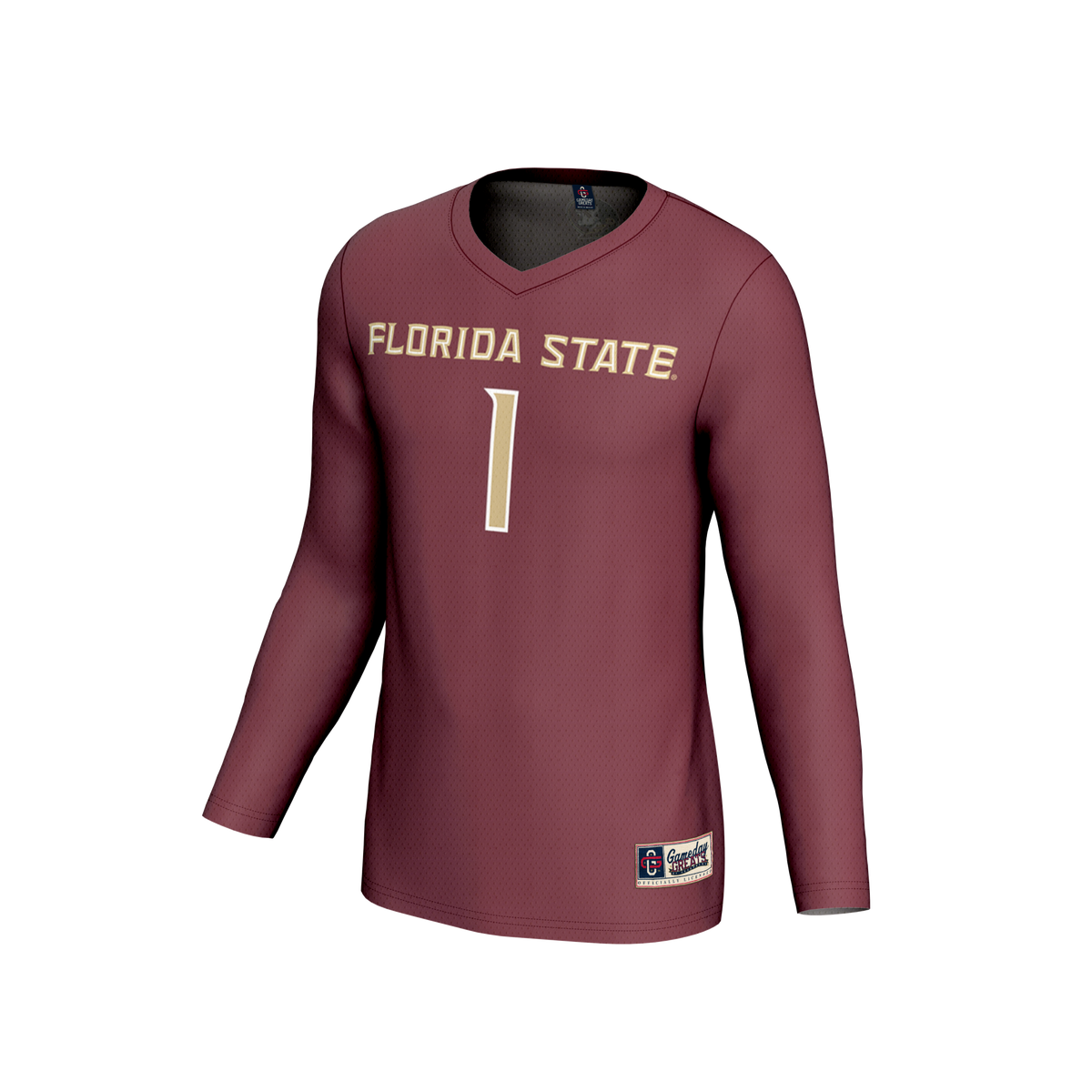 #1 Florida State Seminoles GameDay Greats Collegiate Volleyball Fashion Jersey - Garnet
