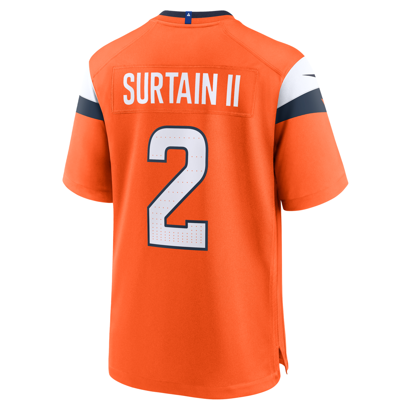 Denver Broncos Patrick Surtain II Nike Orange Team Game Jersey