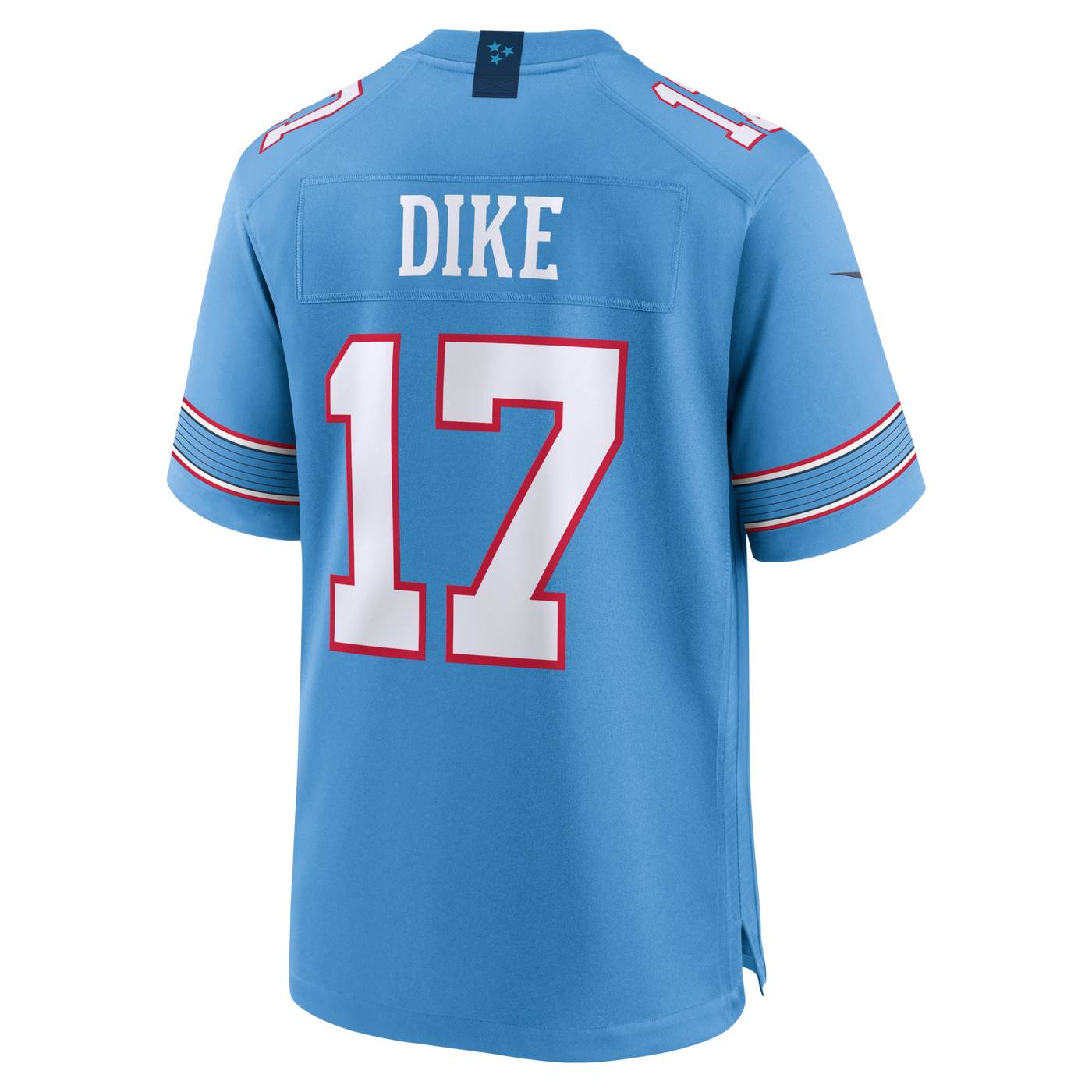 Tennessee Titans Chimere Dike Nike Light Blue Team Game Jersey
