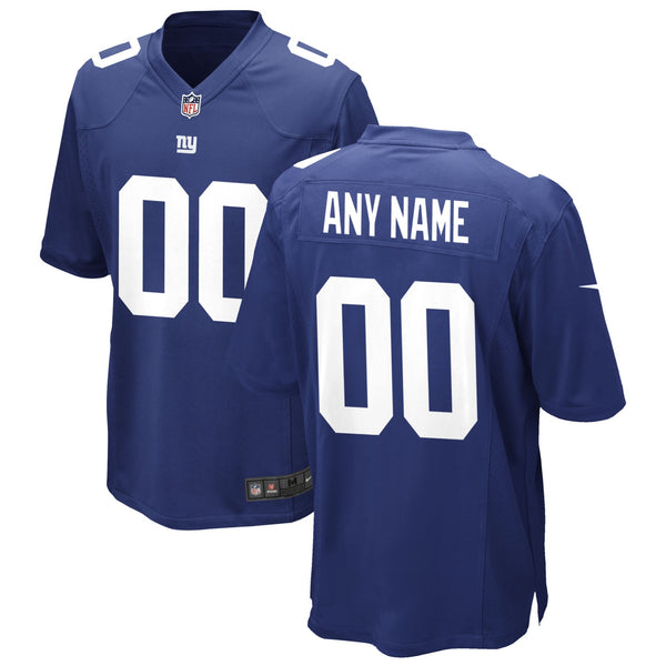 New York Giants Nike Royal Custom Game Jersey