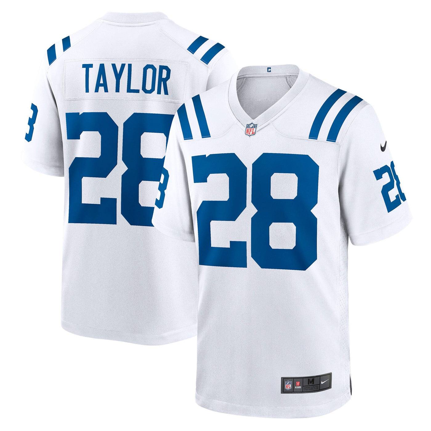 Indianapolis Colts Jonathan Taylor Nike White Player Game Jersey