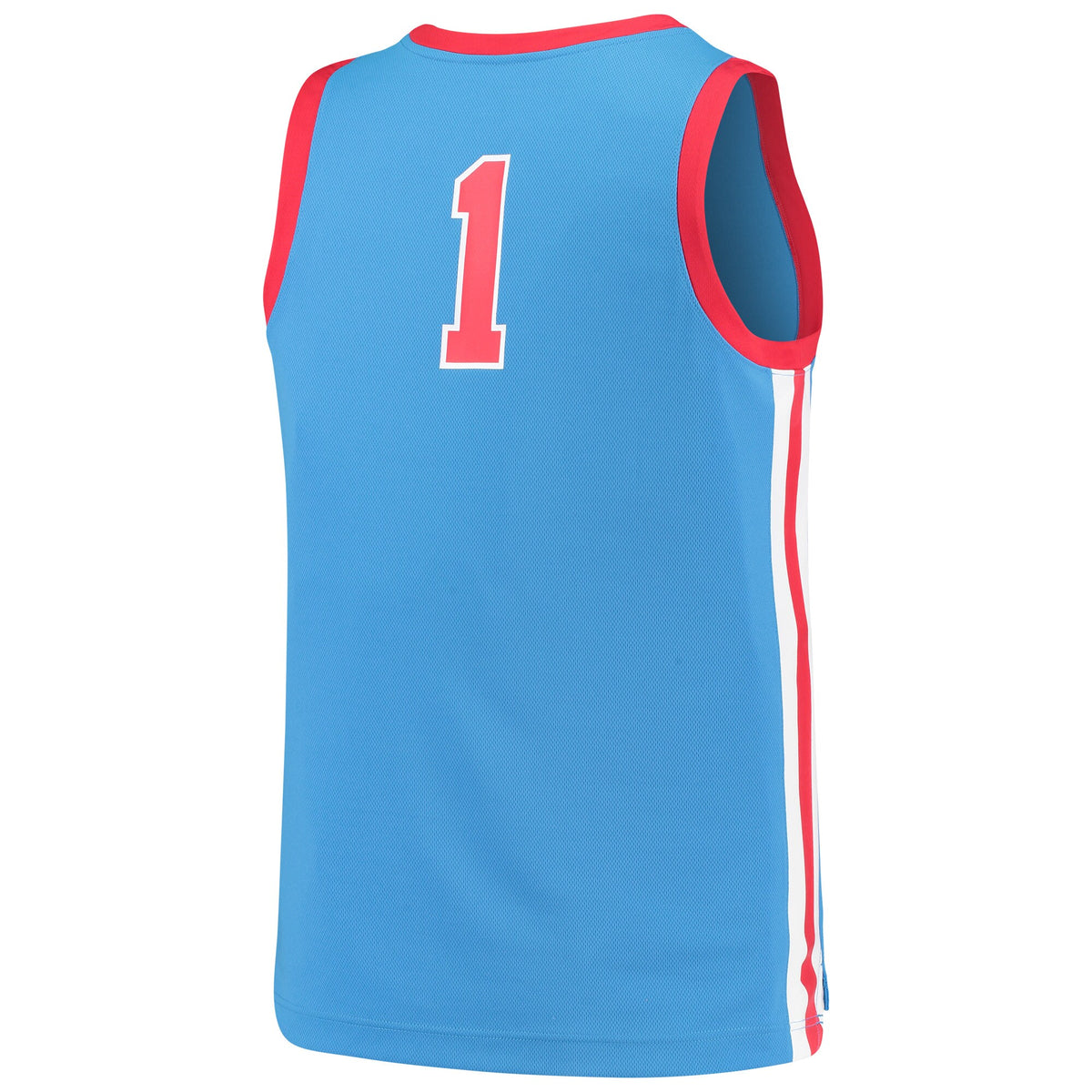 #1 Ole Miss Rebels Replica Basketball Jersey - Light Blue