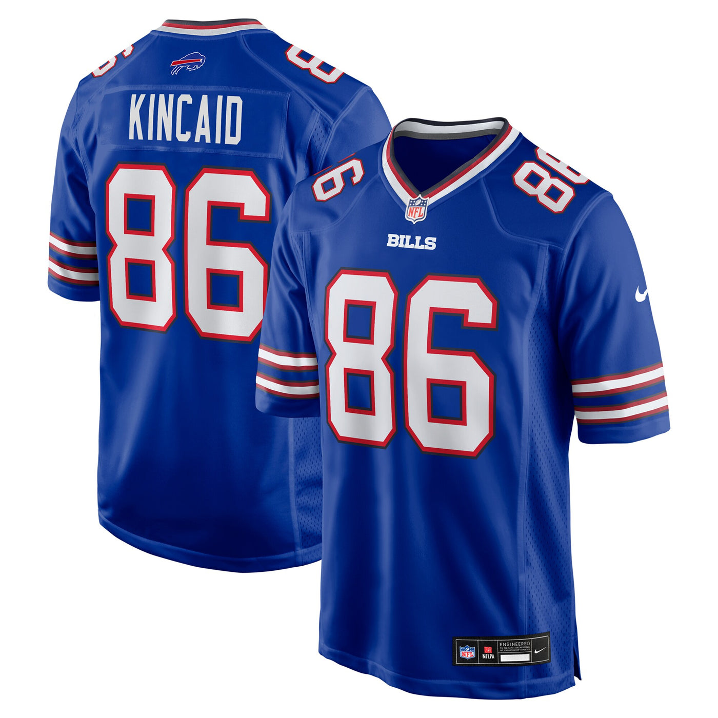 Buffalo Bills Dalton Kincaid Nike Royal Game Jersey