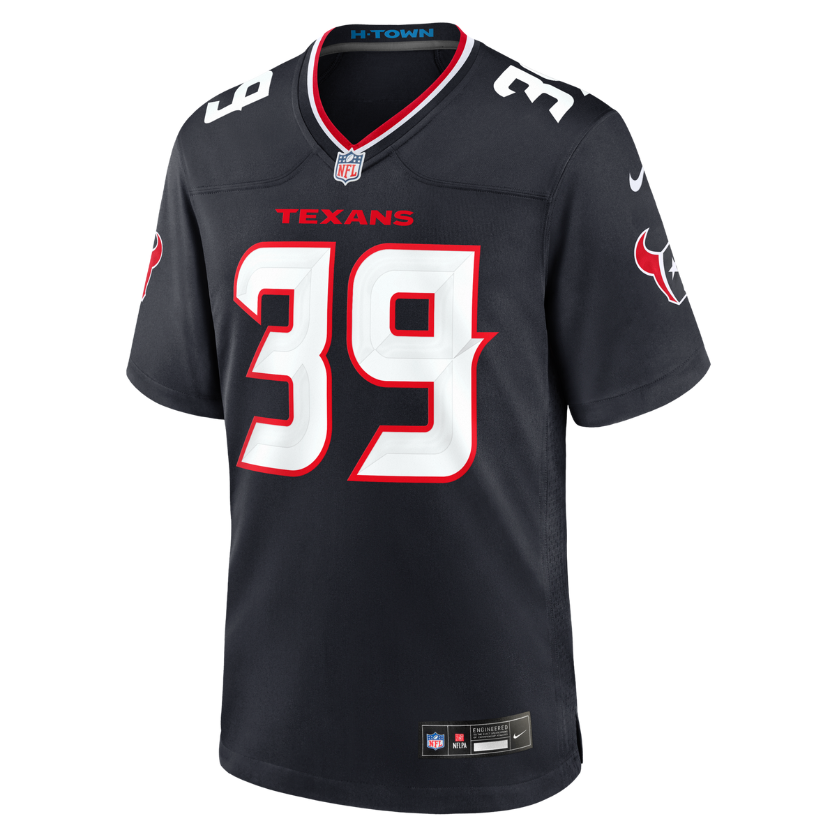 Houston Texans Henry To'oto'o Navy Team Game Jersey