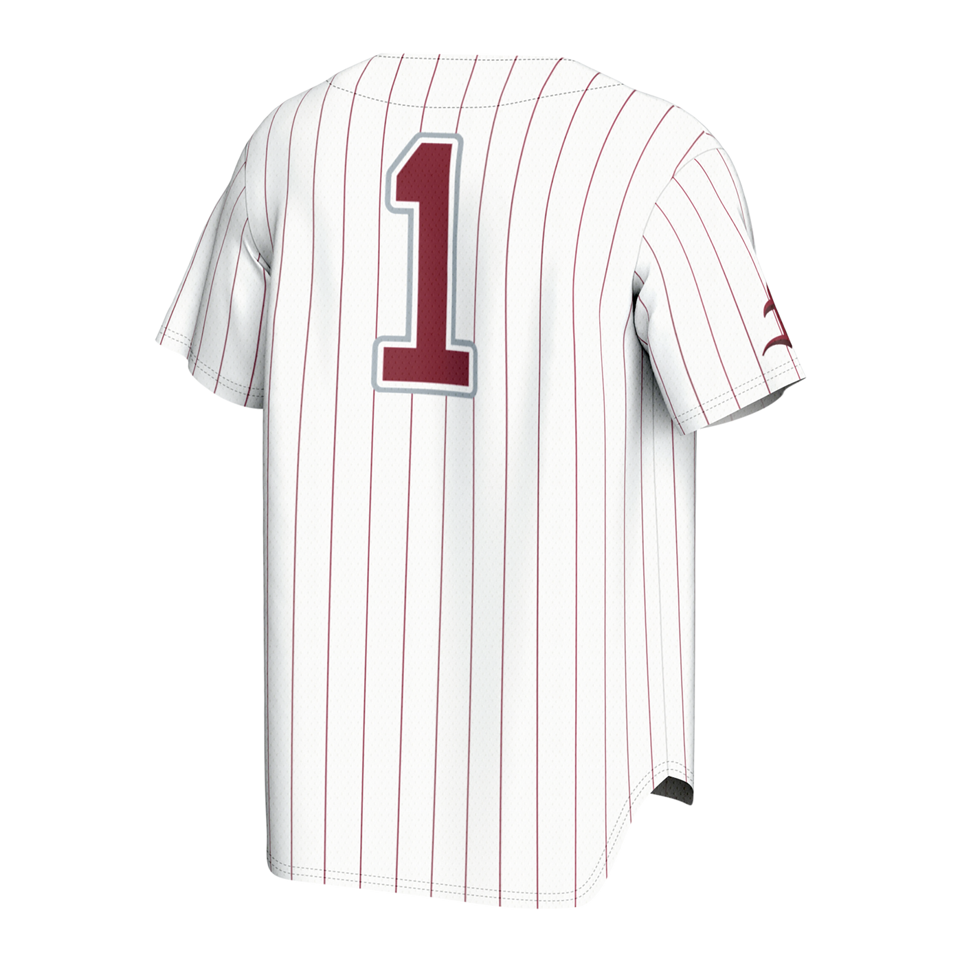 GameDay Greats White Fordham Rams Lightweight Collegiate Baseball Fashion Jersey