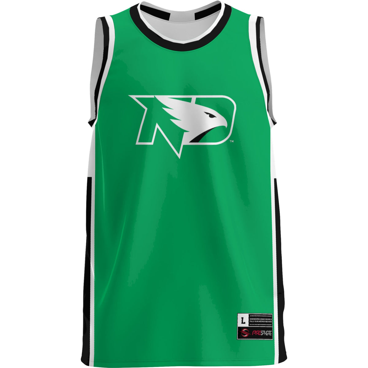 North Dakota GameDay Greats Lightweight Basketball Jersey - Green