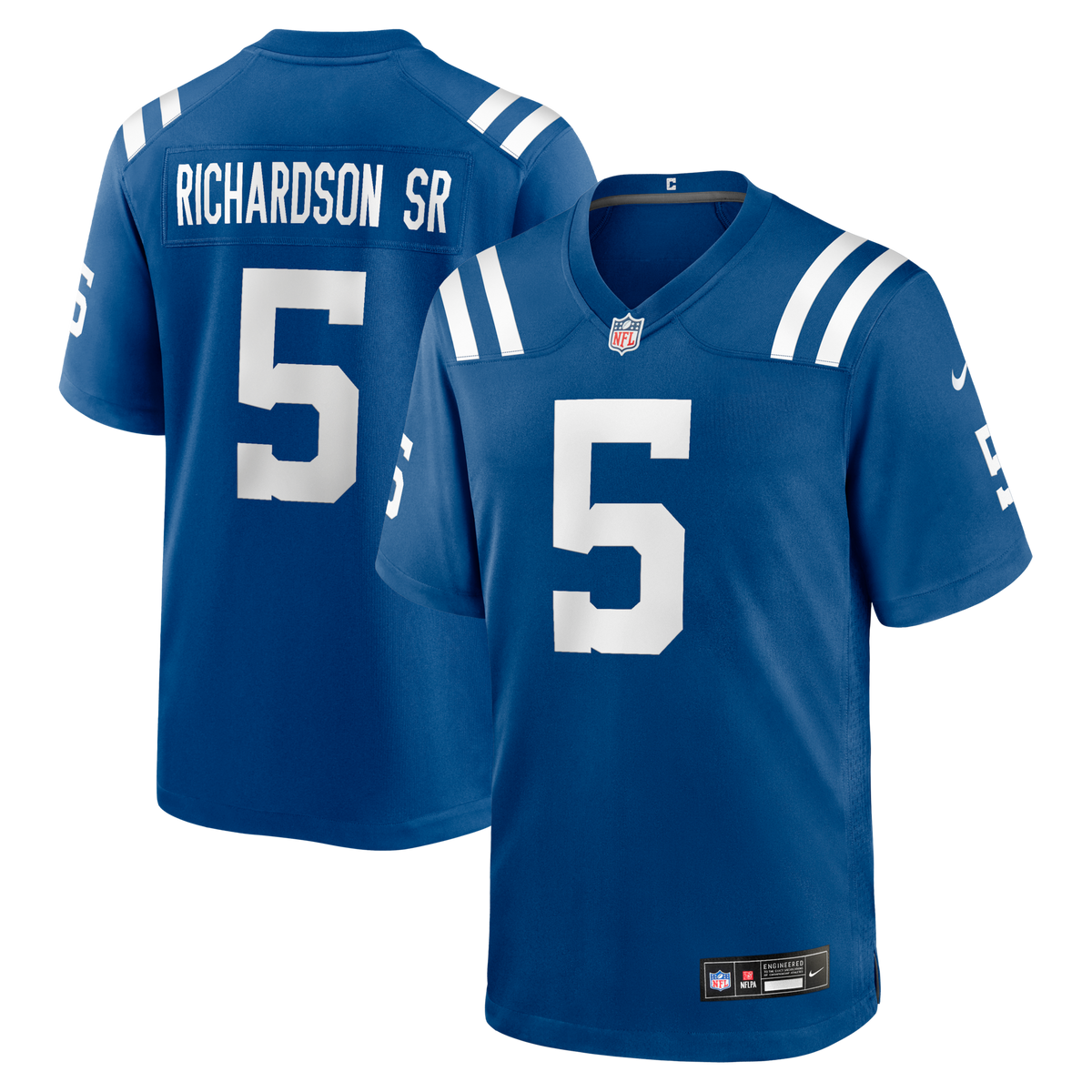 Indianapolis Colts Anthony Richardson Sr. Royal Team Game Jersey