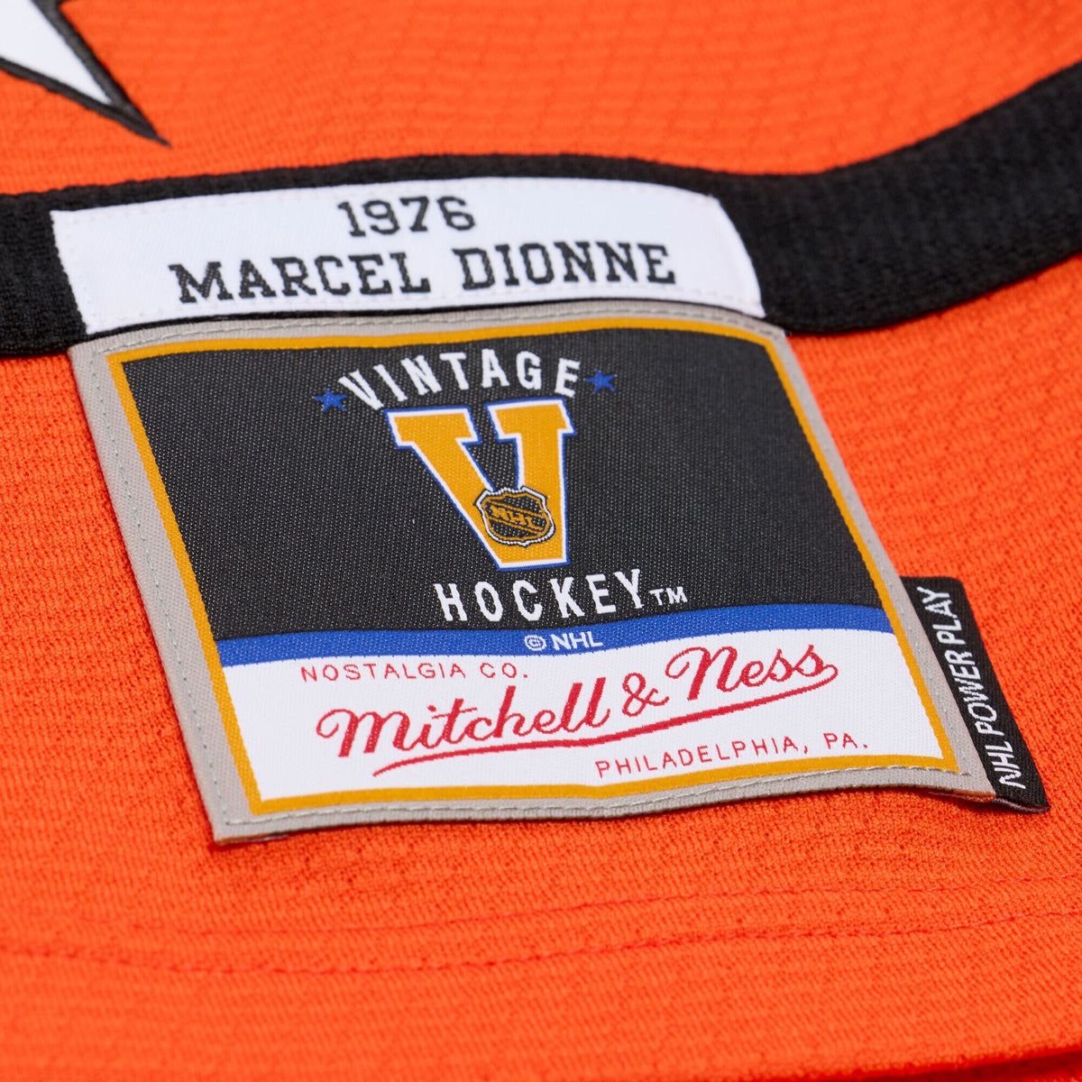 Marcel Dionne Mitchell & Ness Orange 1976 NHL All-Star Game Power Play Jersey