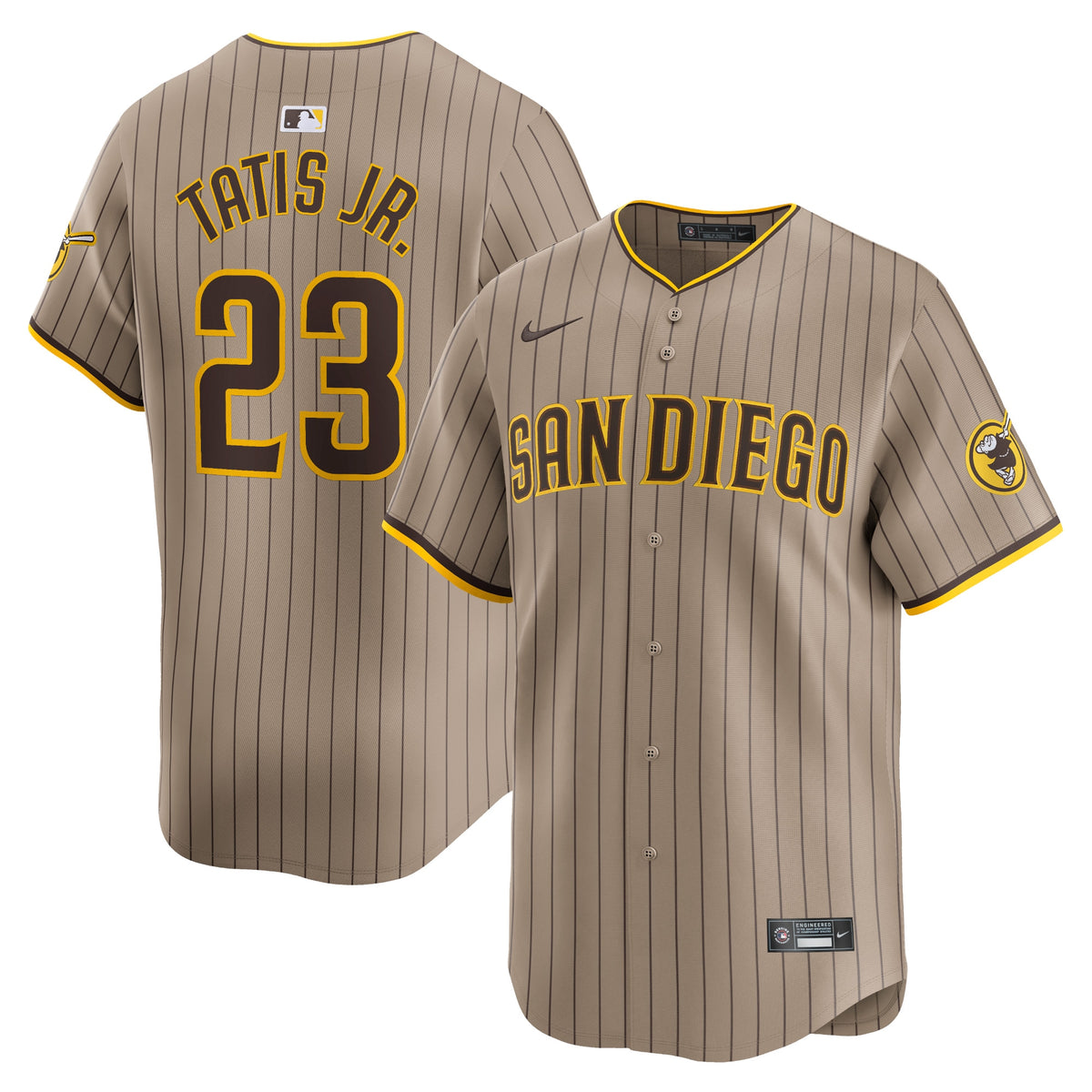 San Diego Padres Fernando Tatis Jr. Tan Alternate Limited Player Jersey