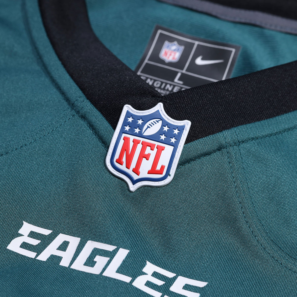 Philadelphia Eagles Jalen Hurts Midnight Green Team Game Jersey