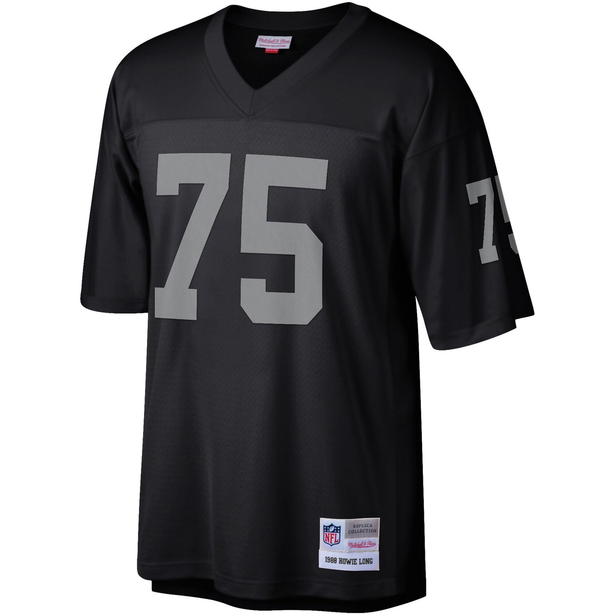 Las Vegas Raiders Howie Long Mitchell & Ness Black Legacy Replica Jersey