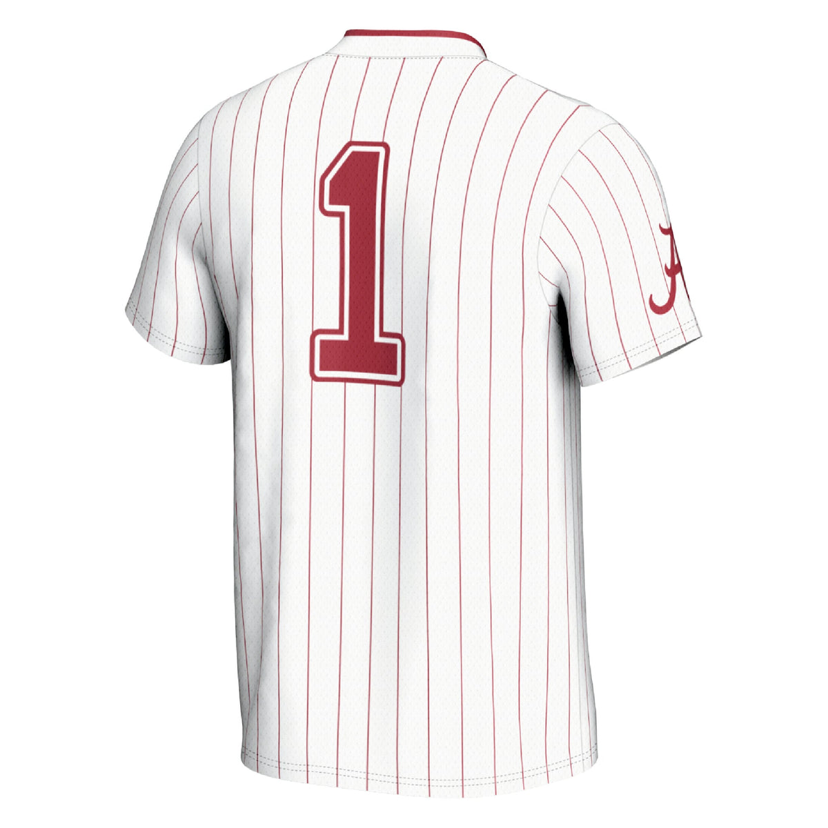 #1 Alabama Crimson Tide GameDay Greats Lightweight Softball Fashion Jersey - White