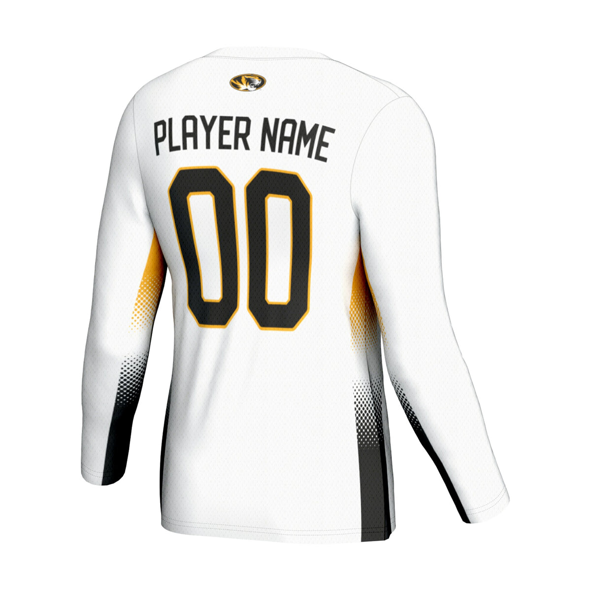 Missouri Tigers GameDay Greats NIL Pick-A-Player Lightweight Volleyball Jersey – White