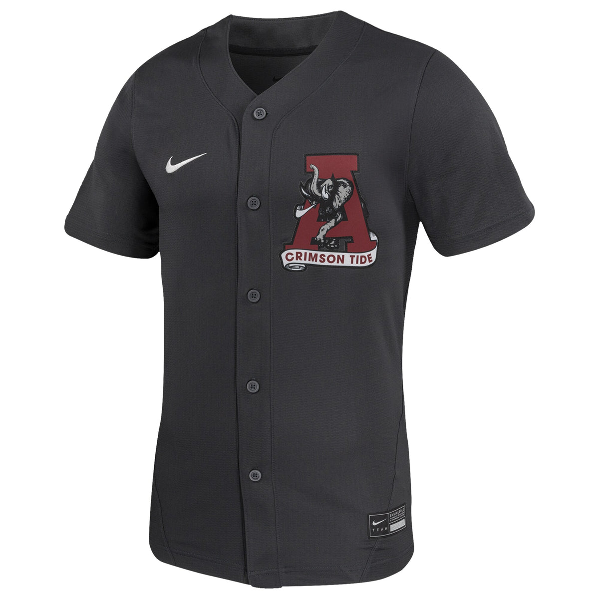Alabama Crimson Tide Replica Softball Jersey - Anthracite