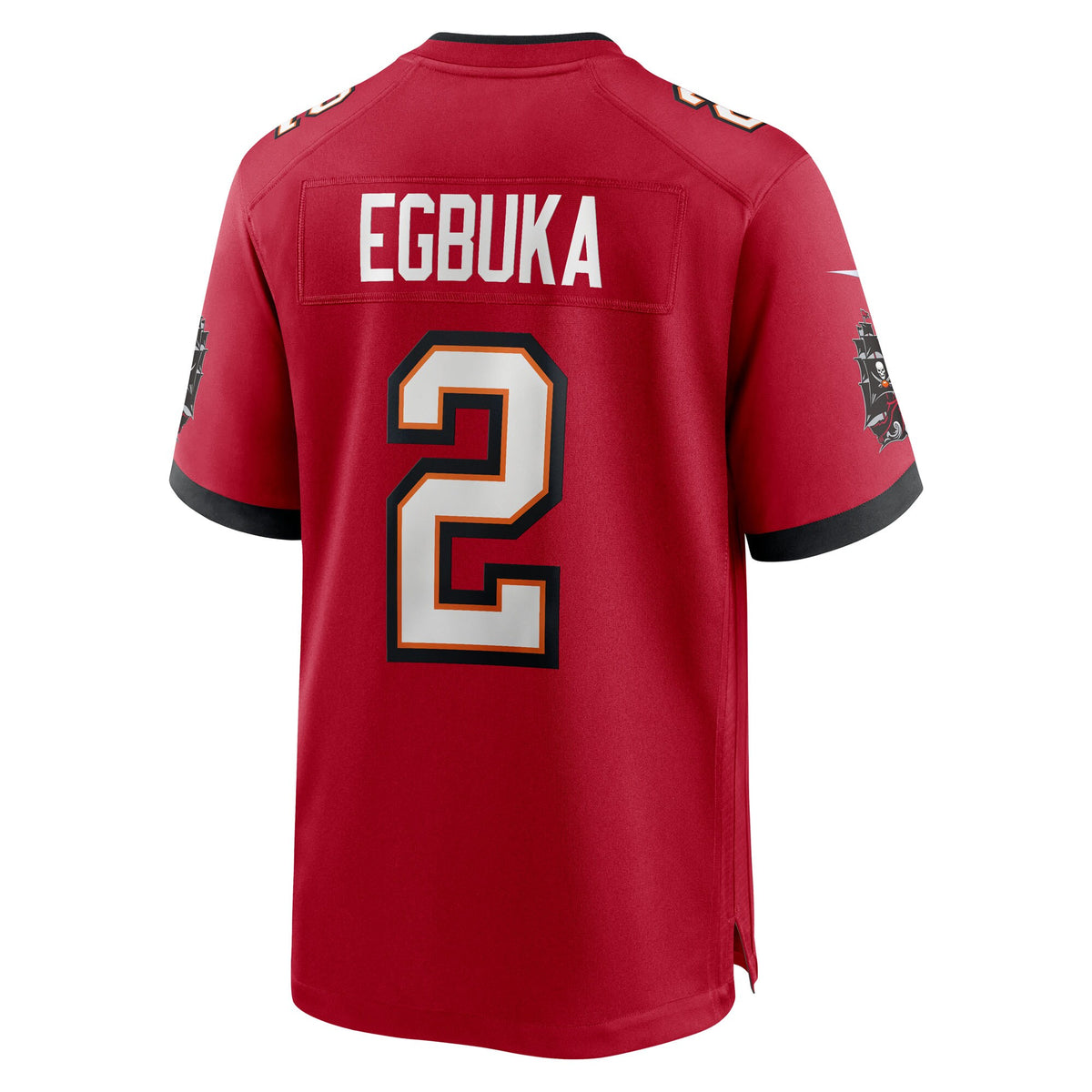 Tampa Bay Buccaneers Emeka Egbuka Red Team Game Jersey
