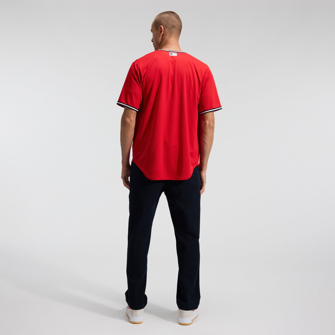 Cleveland Guardians Nike Red Alternate 2 Replica Jersey