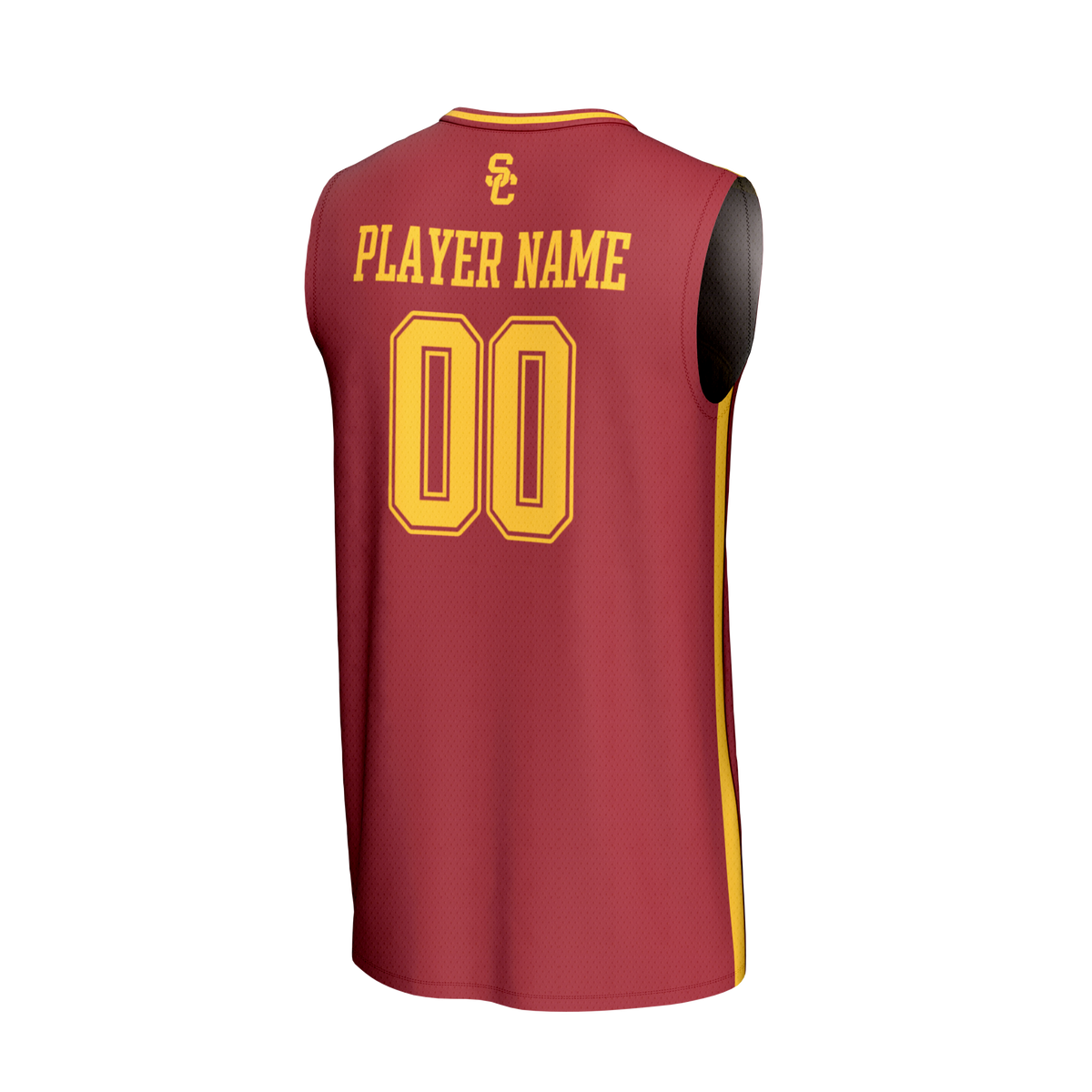 USC Trojans GameDay Greats NIL Pick-A-Player Lightweight Basketball Fashion Jersey - Cardinal