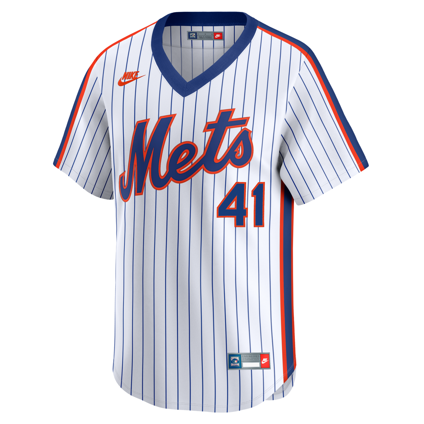 New York Mets Tom Seaver Nike White Cooperstown Collection Limited Jersey