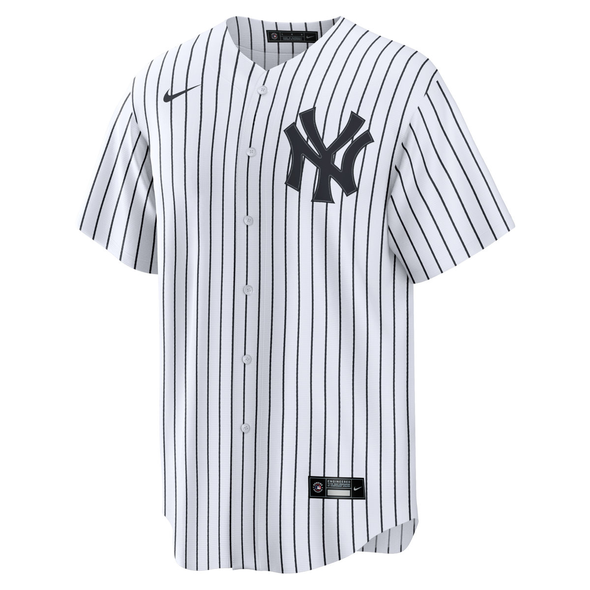 New York Yankees White Home Stadium Custom Jersey