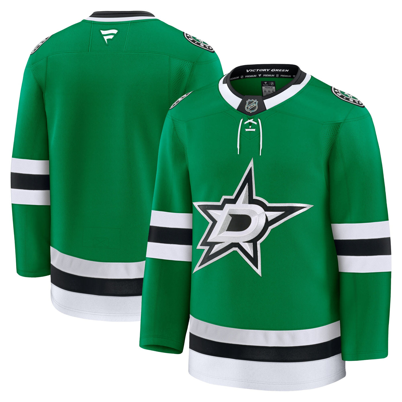 Dallas Stars Fanatics Kelly Green Home Premium Jersey