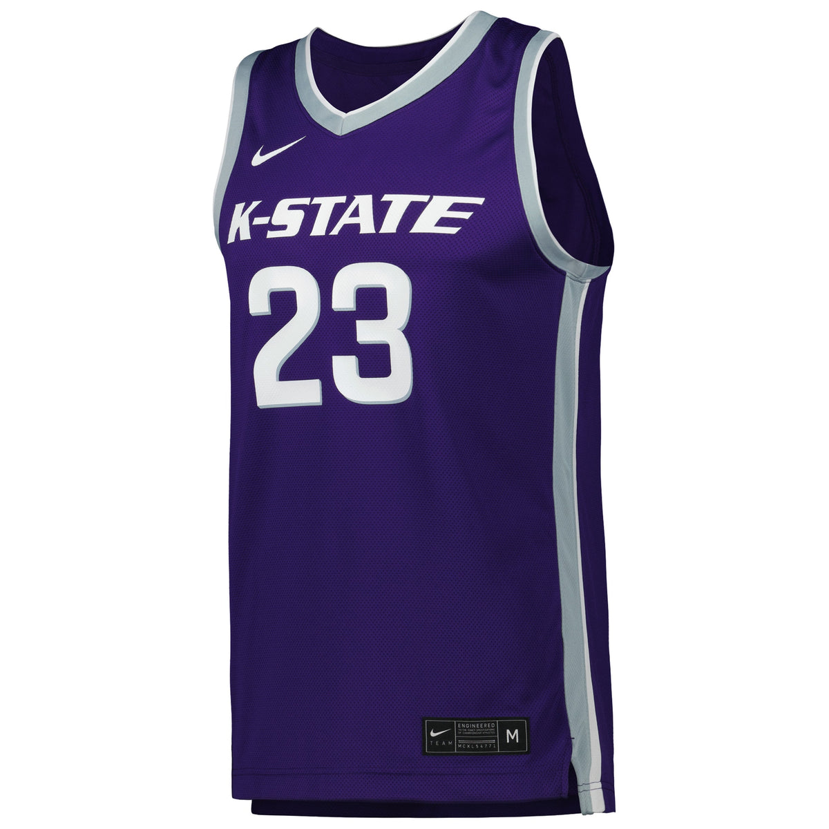 #23 Kansas State Wildcats Replica Basketball Jersey - Purple