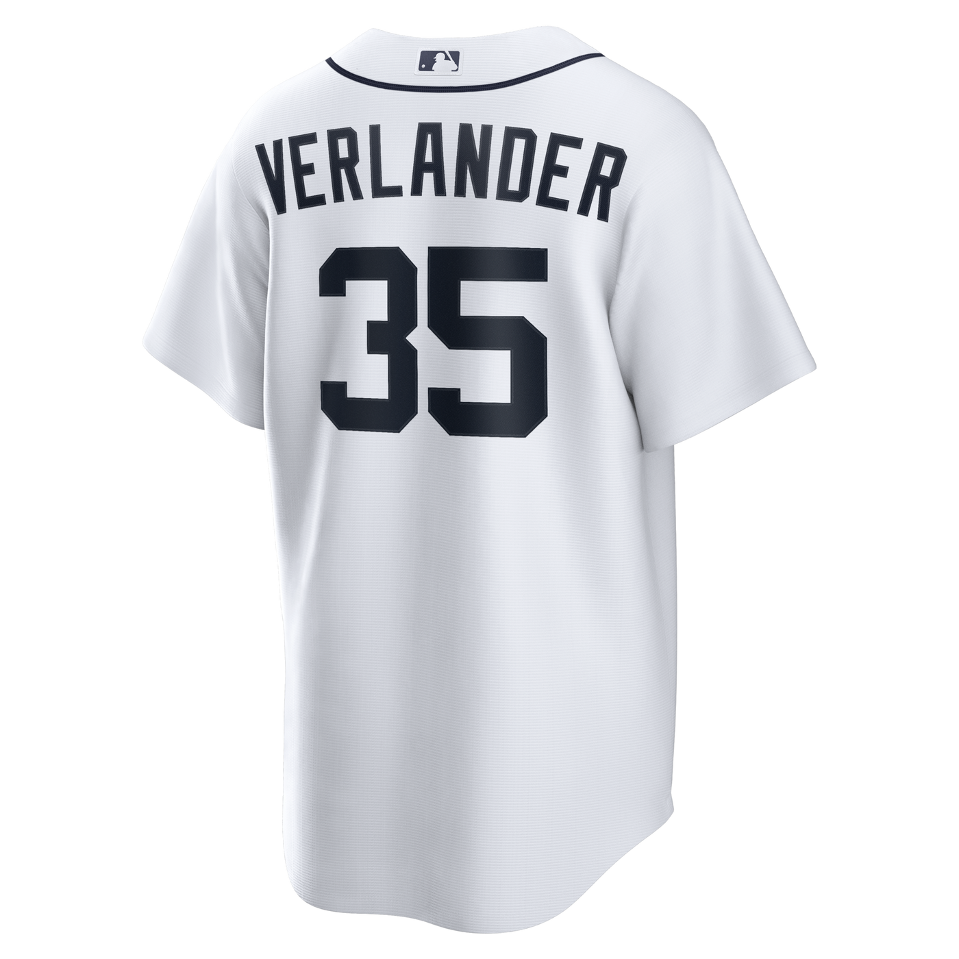 Detroit Tigers Justin Verlander Nike White Home Replica Jersey